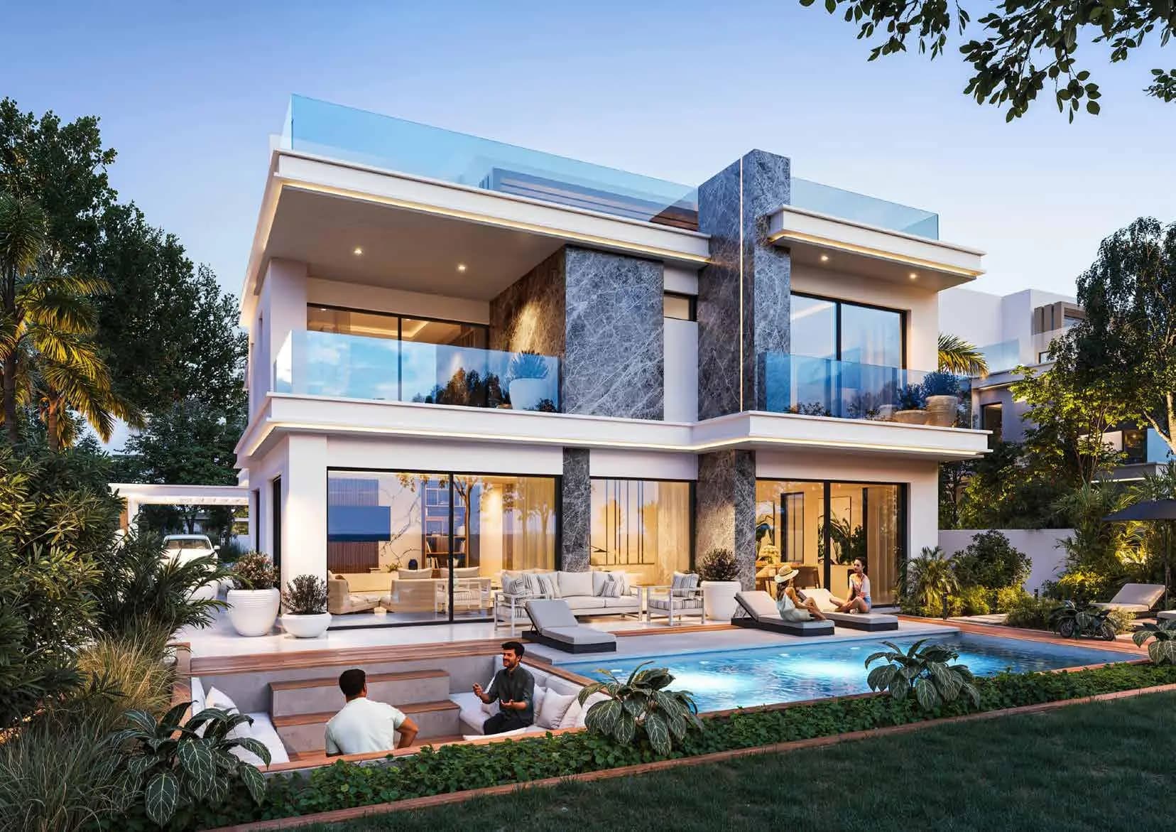 Damac Islands 2 - Tahiti 1 - Exterior Facade | DAMAC Properties