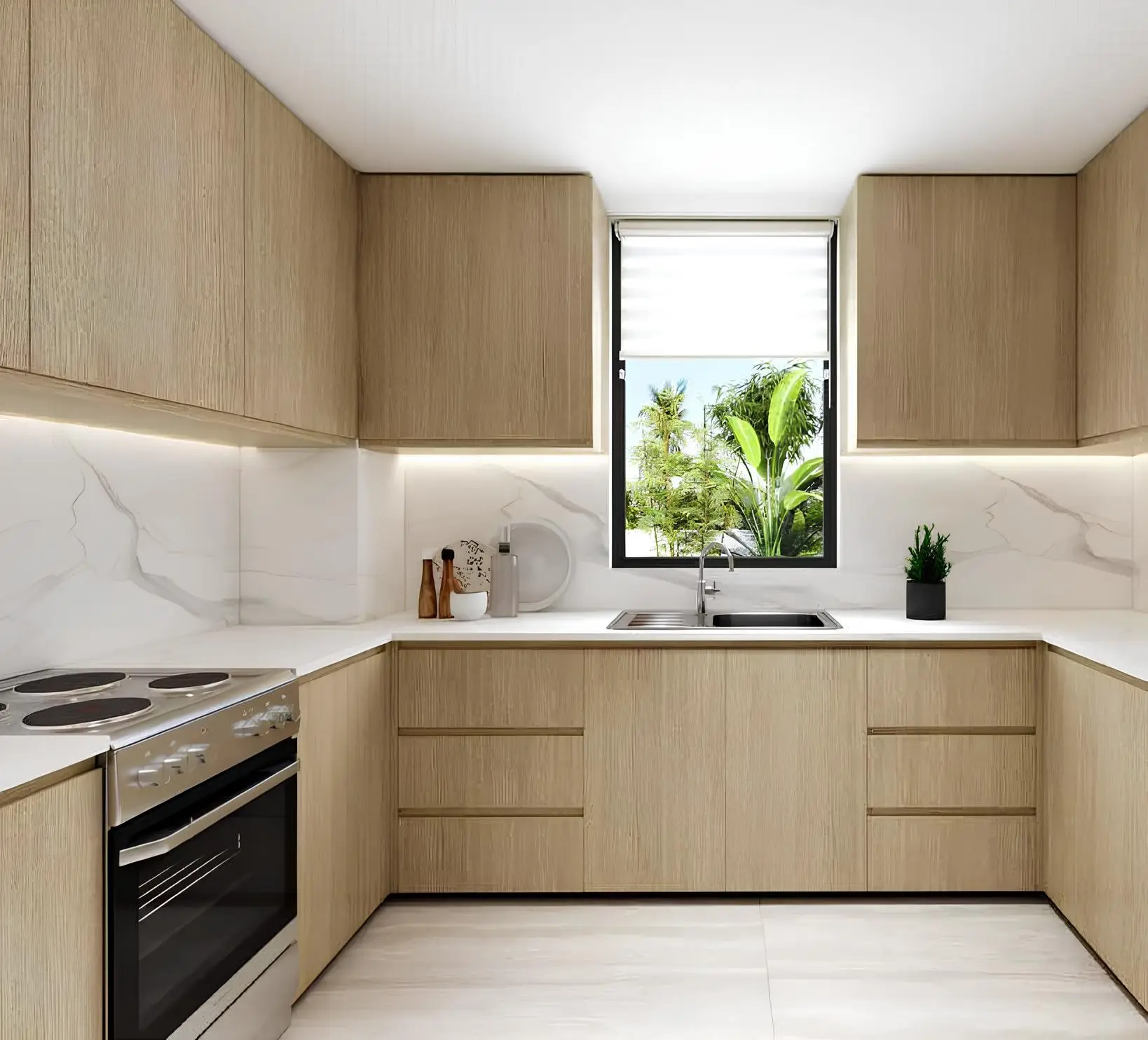 Damac Islands 2 - Antigua - Kitchen Interior | DAMAC Properties