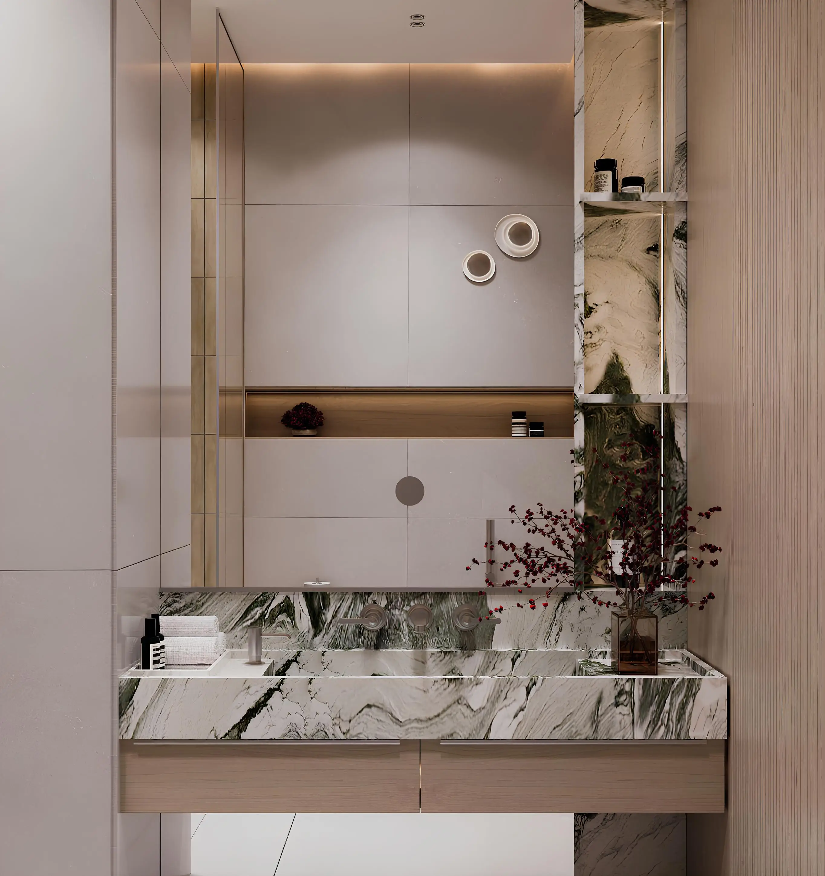 Samana Boulevard Heights - Bathroom Interior | Samana Developers