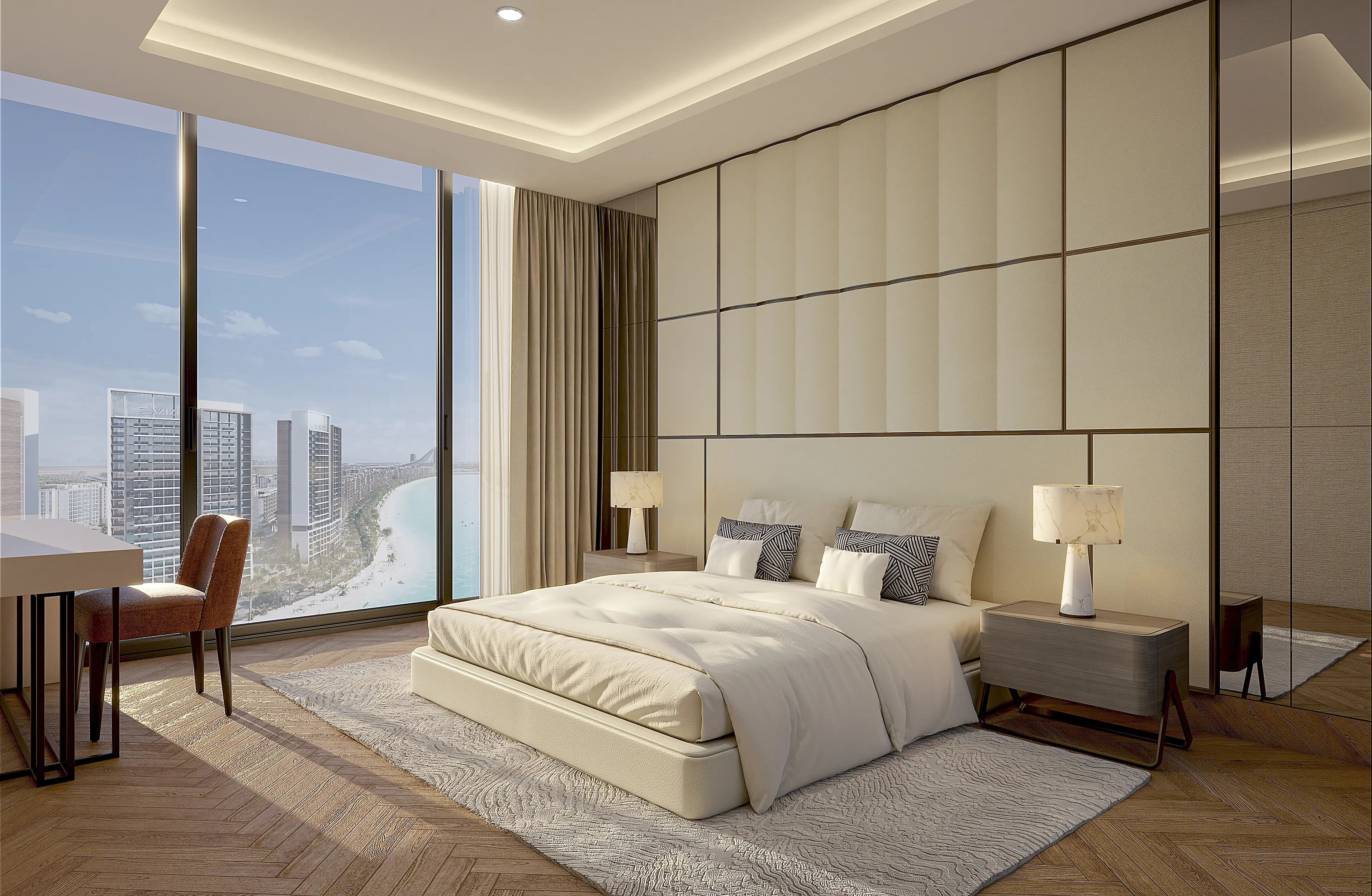Riviera 60 - Bedroom Interior | Azizi Developments