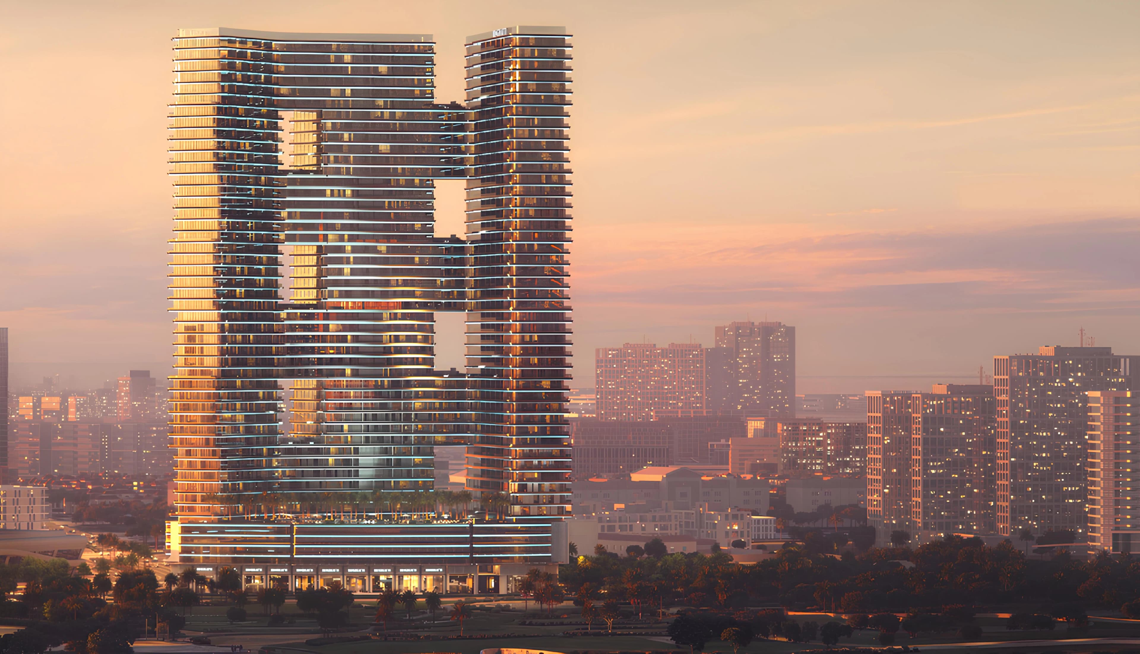 Binghatti Sky Terraces - Exterior Facade | Binghatti Developers