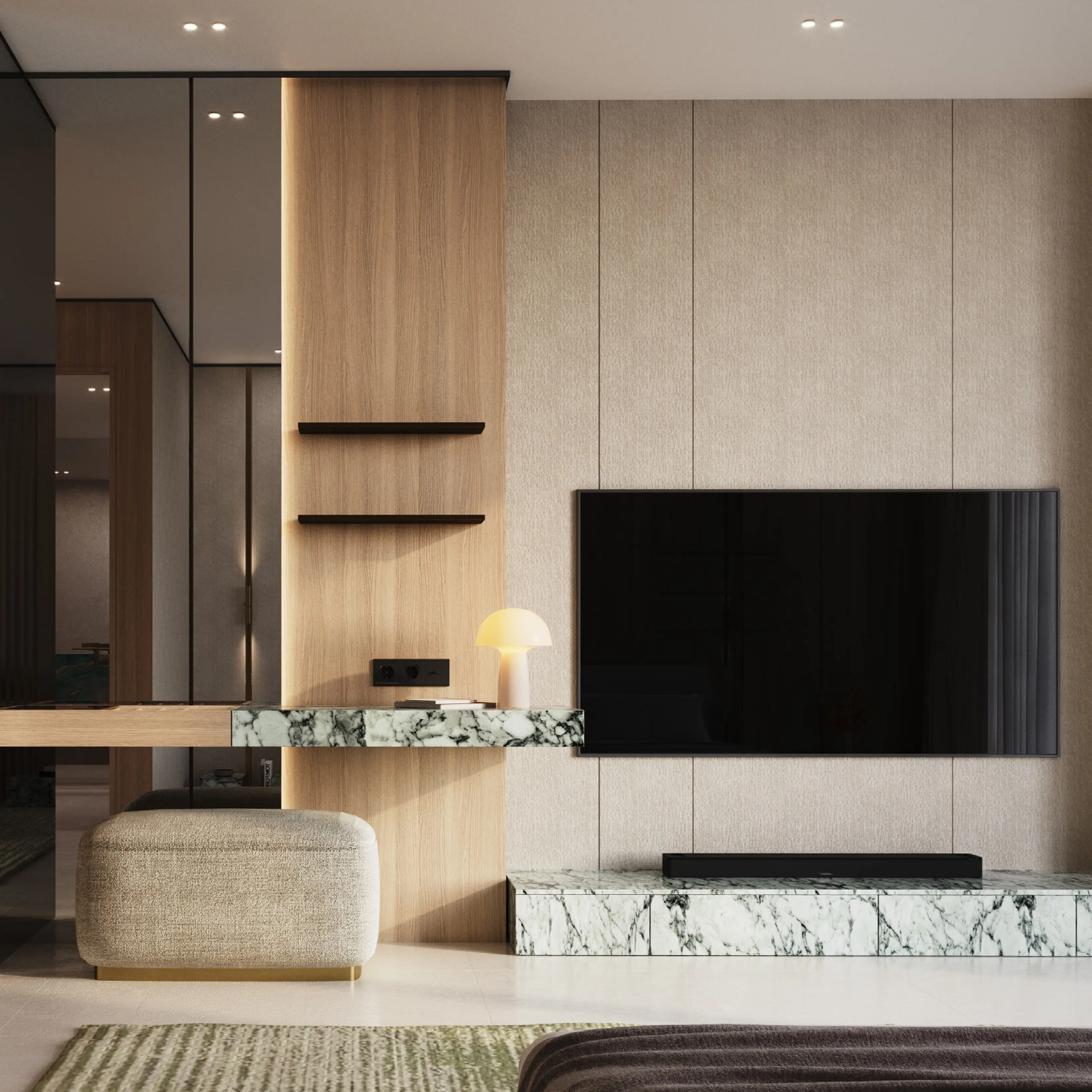 Binghatti Cullinan - Bedroom Interior | Binghatti Developers
