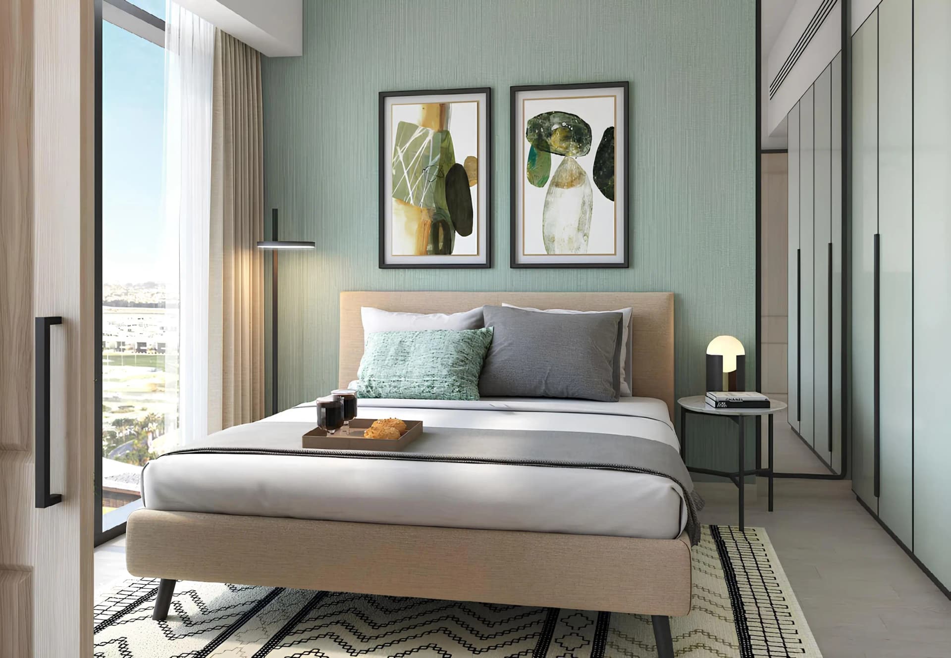 Golf Gate 2 - Bedroom Interior | DAMAC Properties