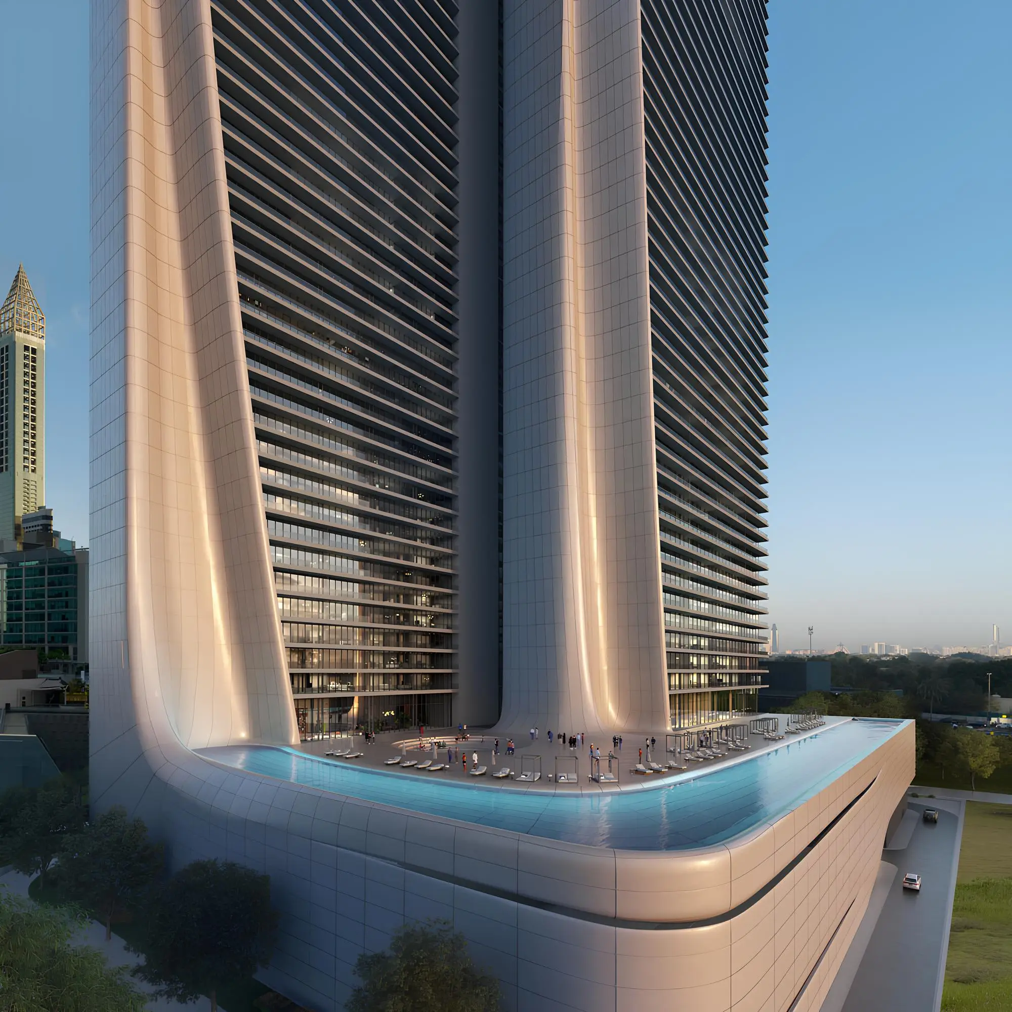 Akala Hotel & Residences - Exterior Facade | Arada Properties