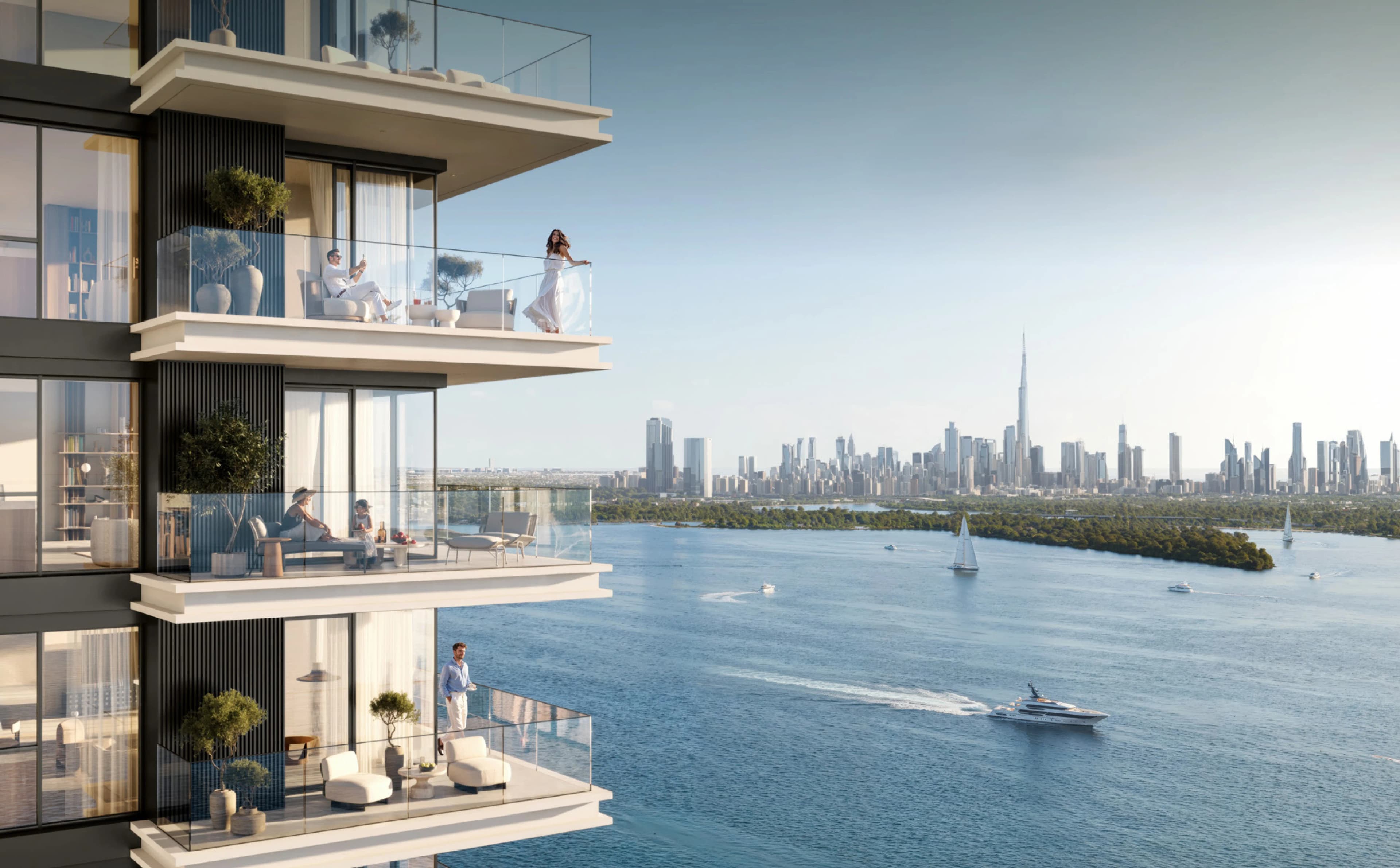 Creek Bay - Balcony View | Emaar Properties