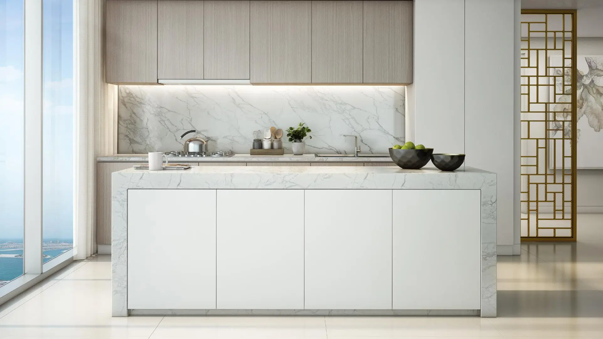 Beach Vista - Kitchen Interior | Emaar Properties