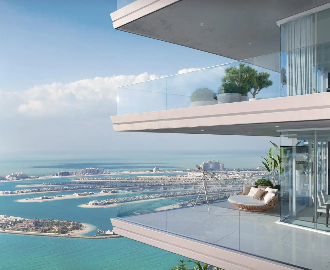 Beach Vista - Balcony View | Emaar Properties
