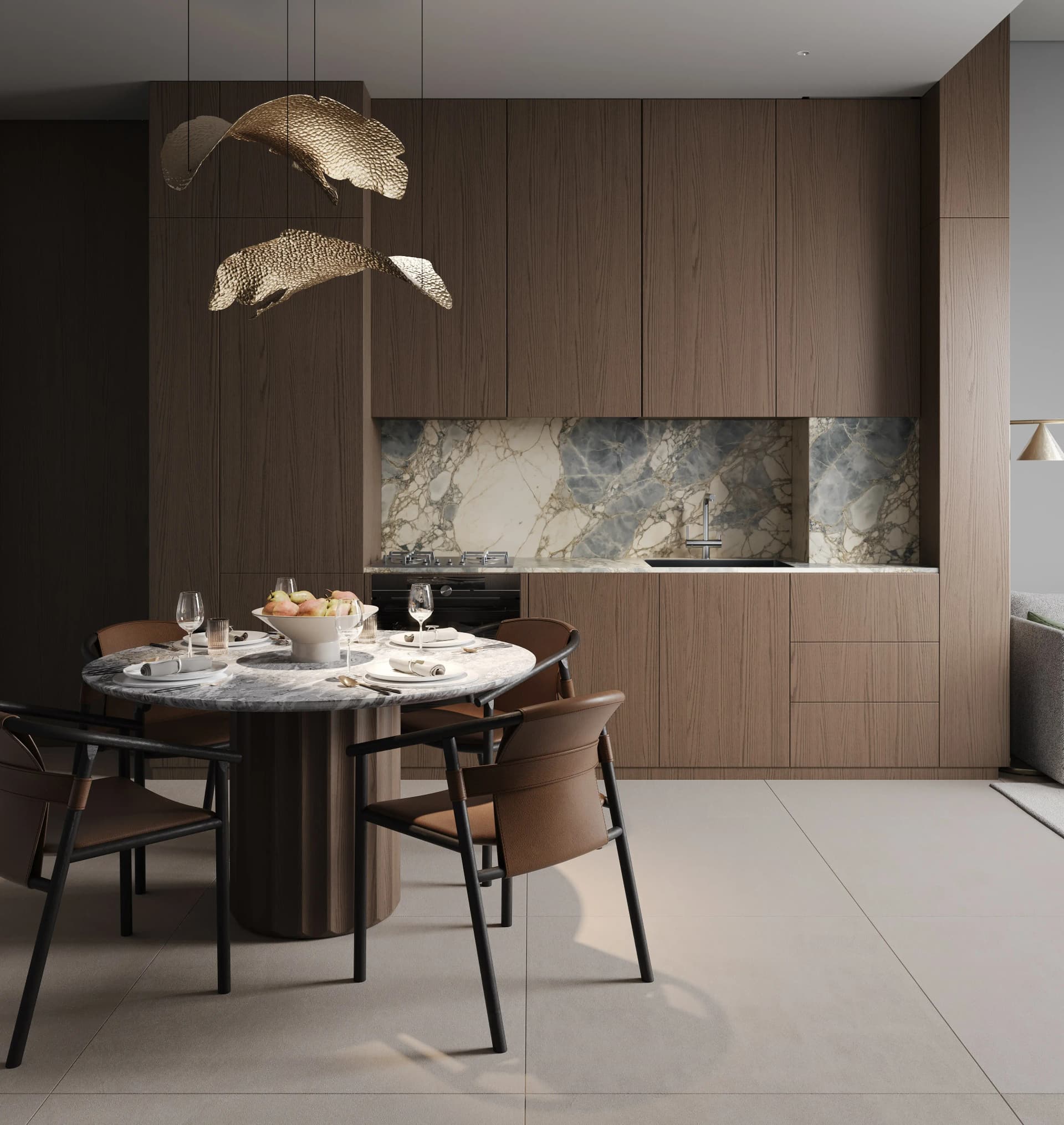 FLU1D One - Kitchen Interior | Object One Real Estate Development