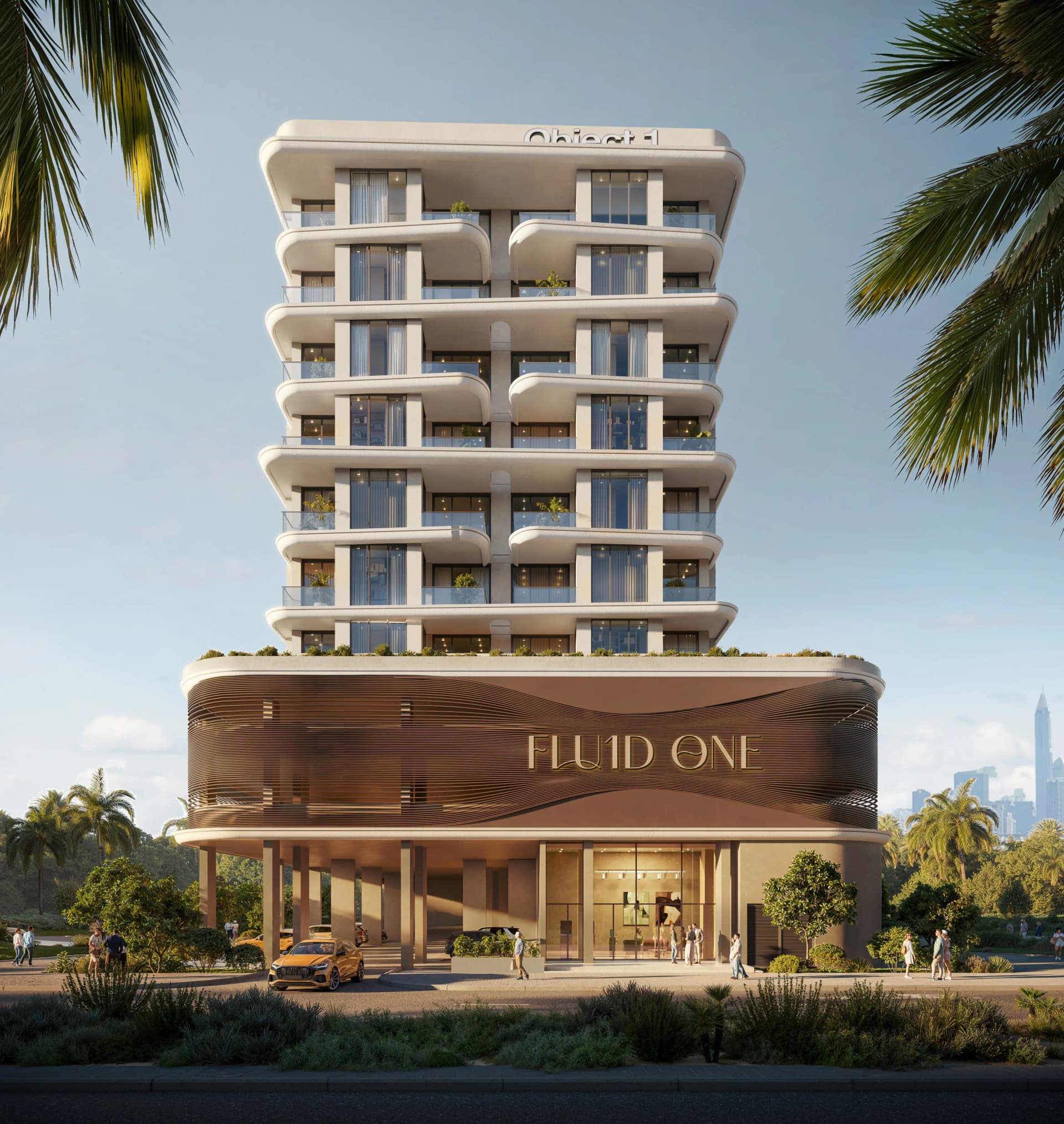 FLU1D One - Exterior Facade | Object One Real Estate Development