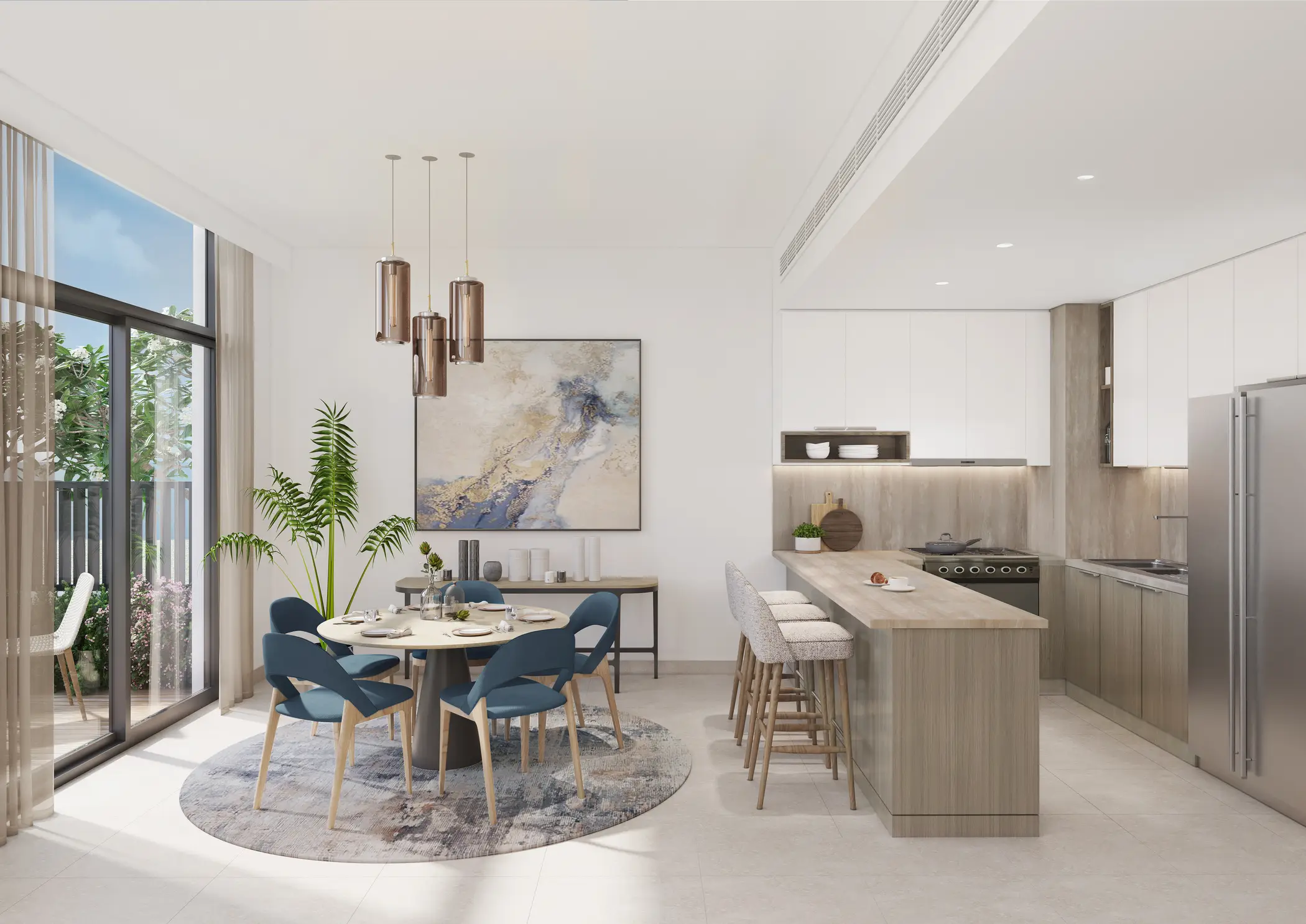 Mudon Al Ranim 3 - Kitchen Interior | Dubai Properties