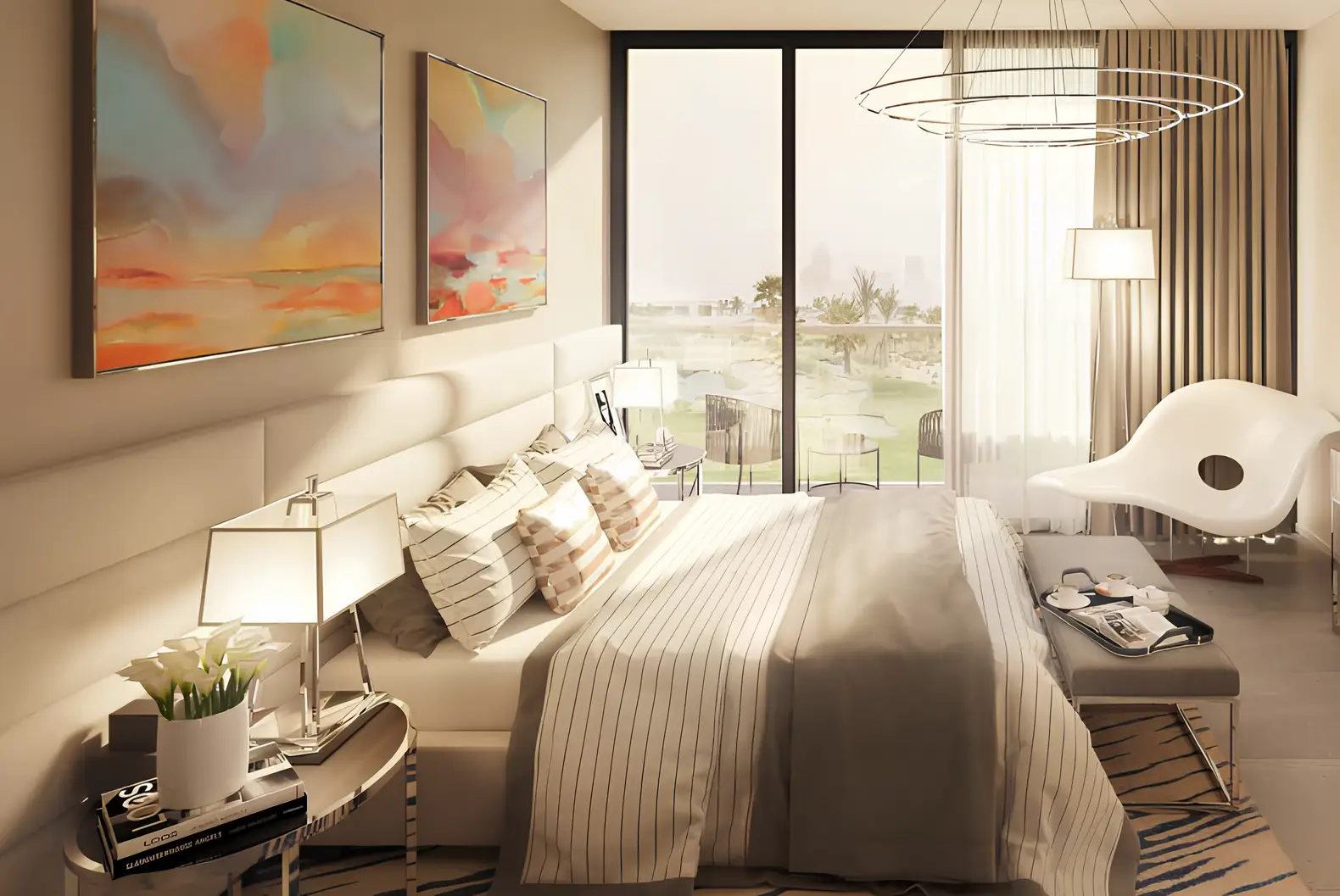 Golf Vita - Bedroom Interior | DAMAC Properties