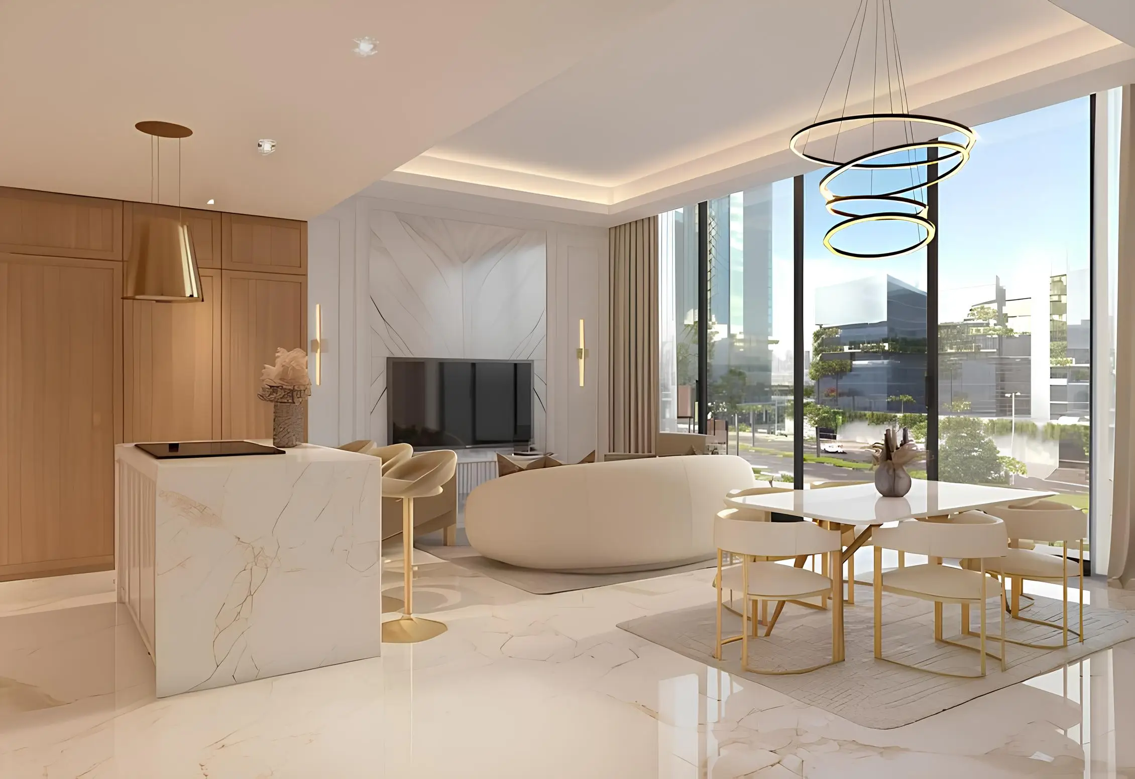 Riviera 58 - Kitchen Interior | Azizi Developments