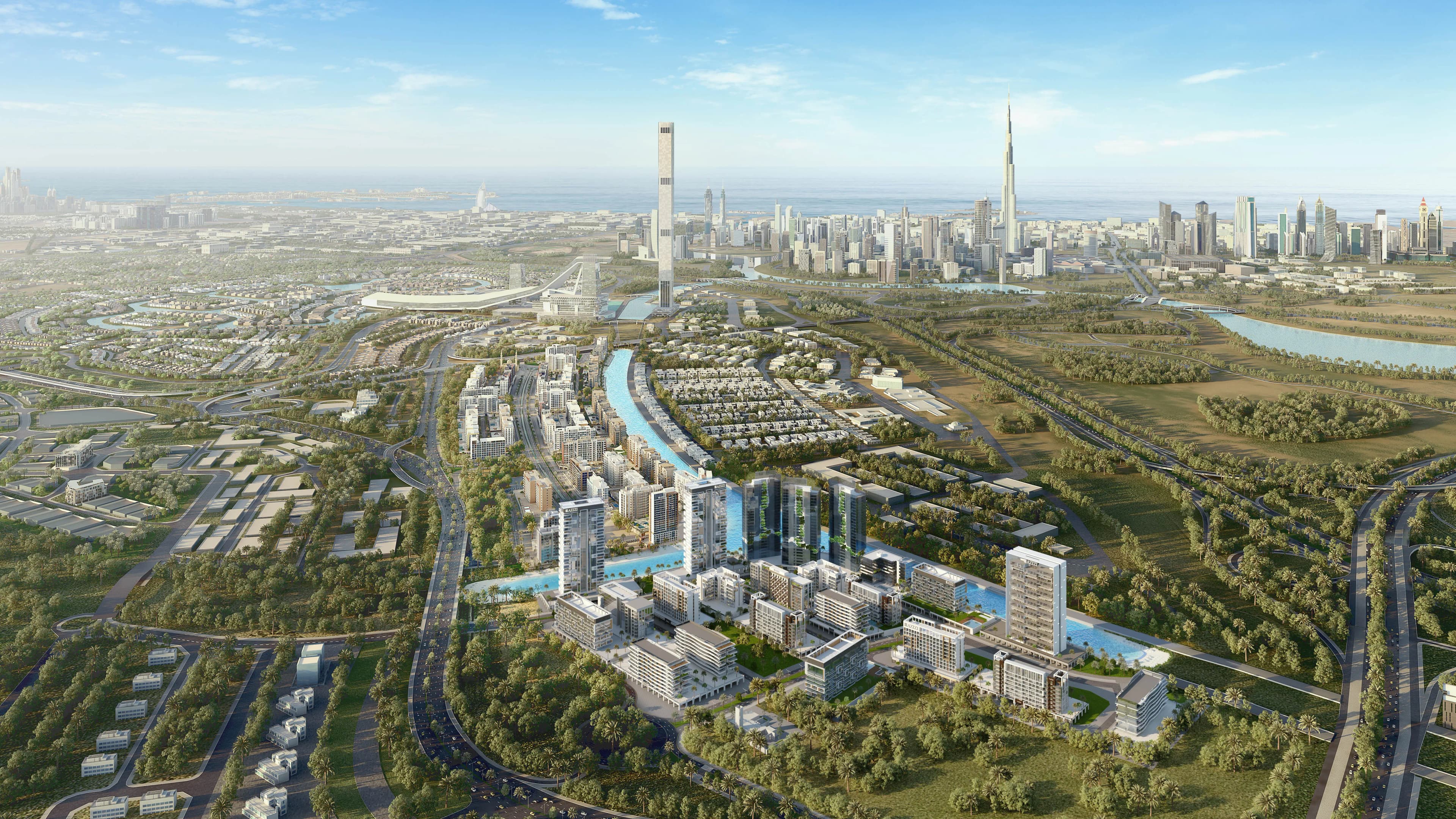 Riviera 58 - Panoramic View | Azizi Developments