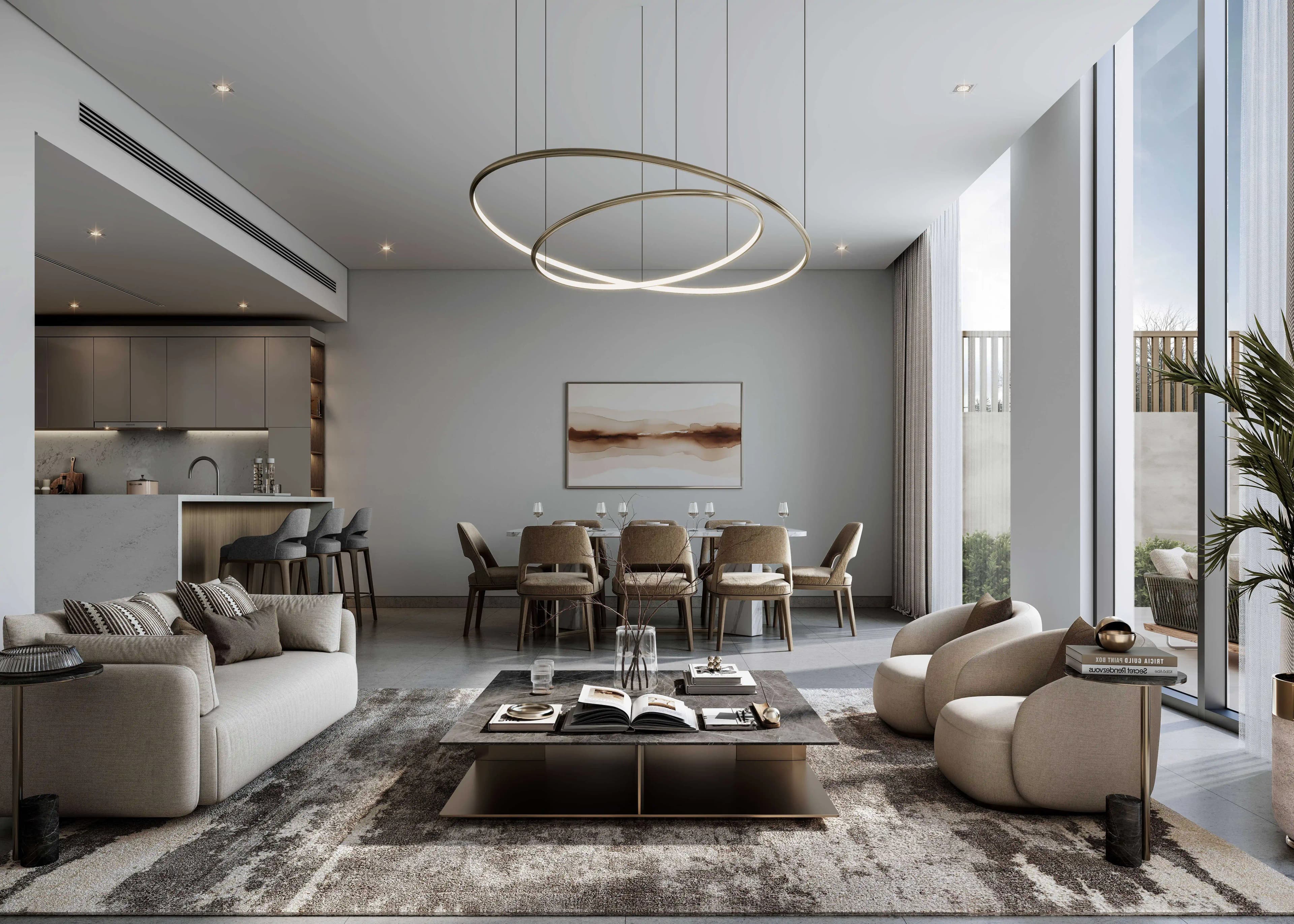 Sobha Sanctuary - Living Room Interior | Sobha Realty