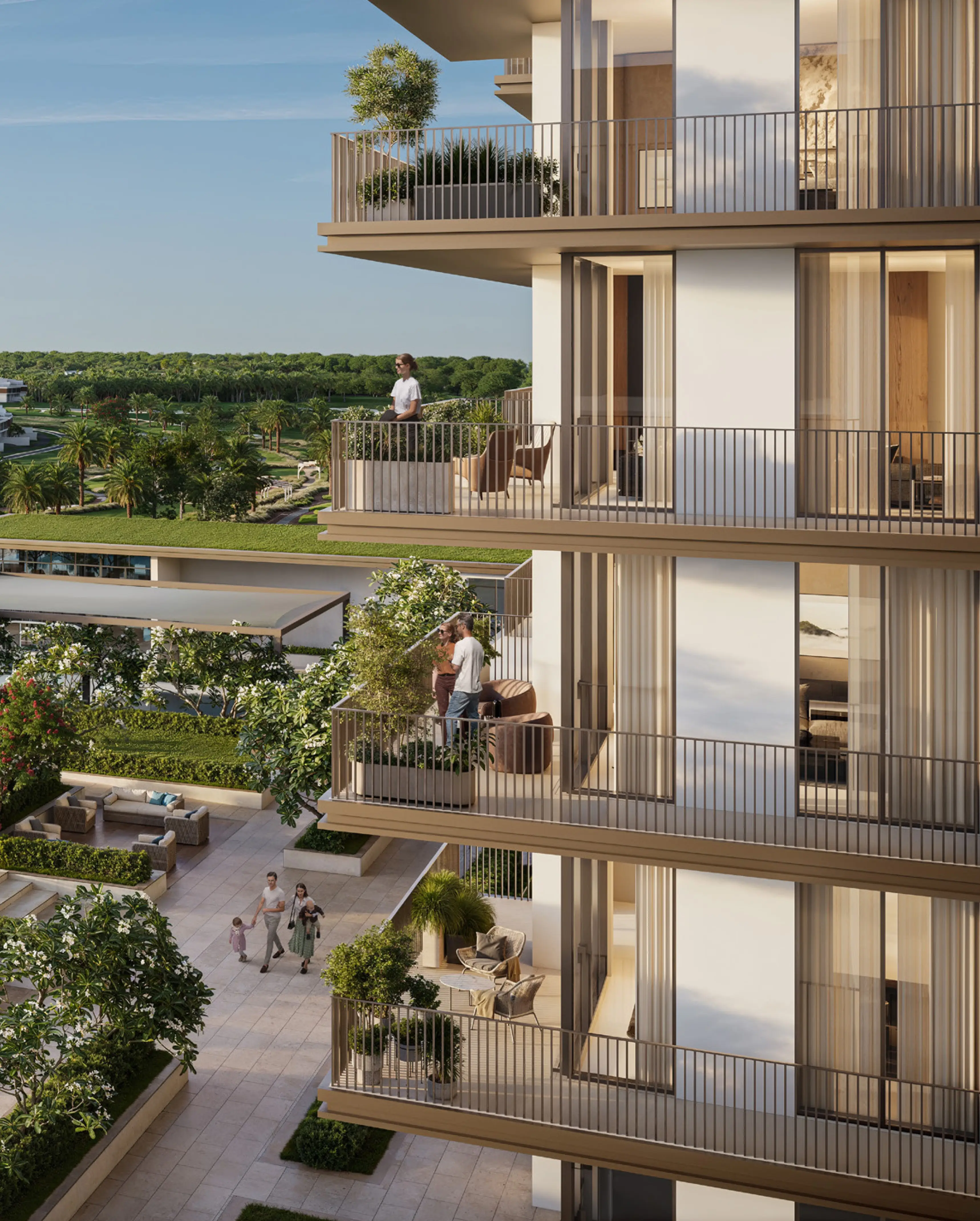 Greencrest - Balcony View | Emaar Properties