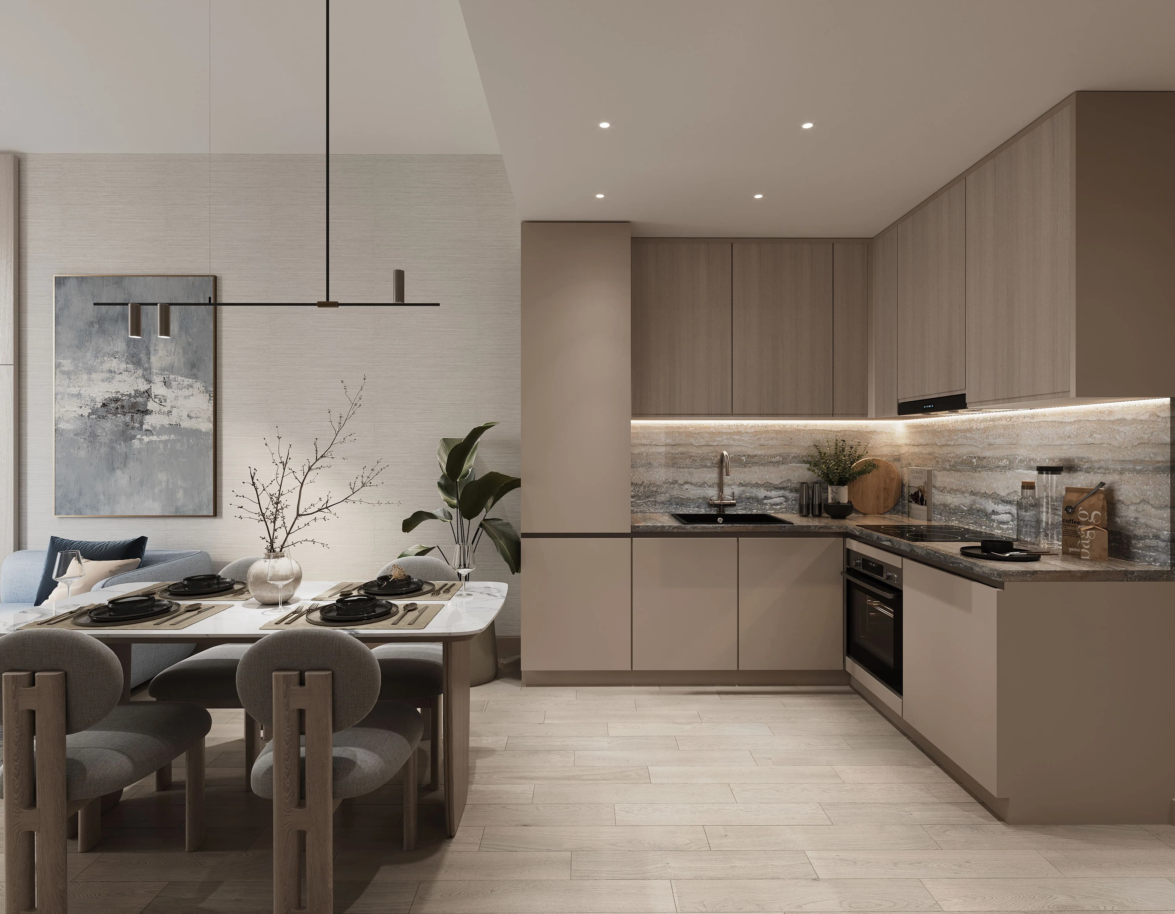 Enre Residence by Imtiaz - Kitchen Interior | Imtiaz Developments