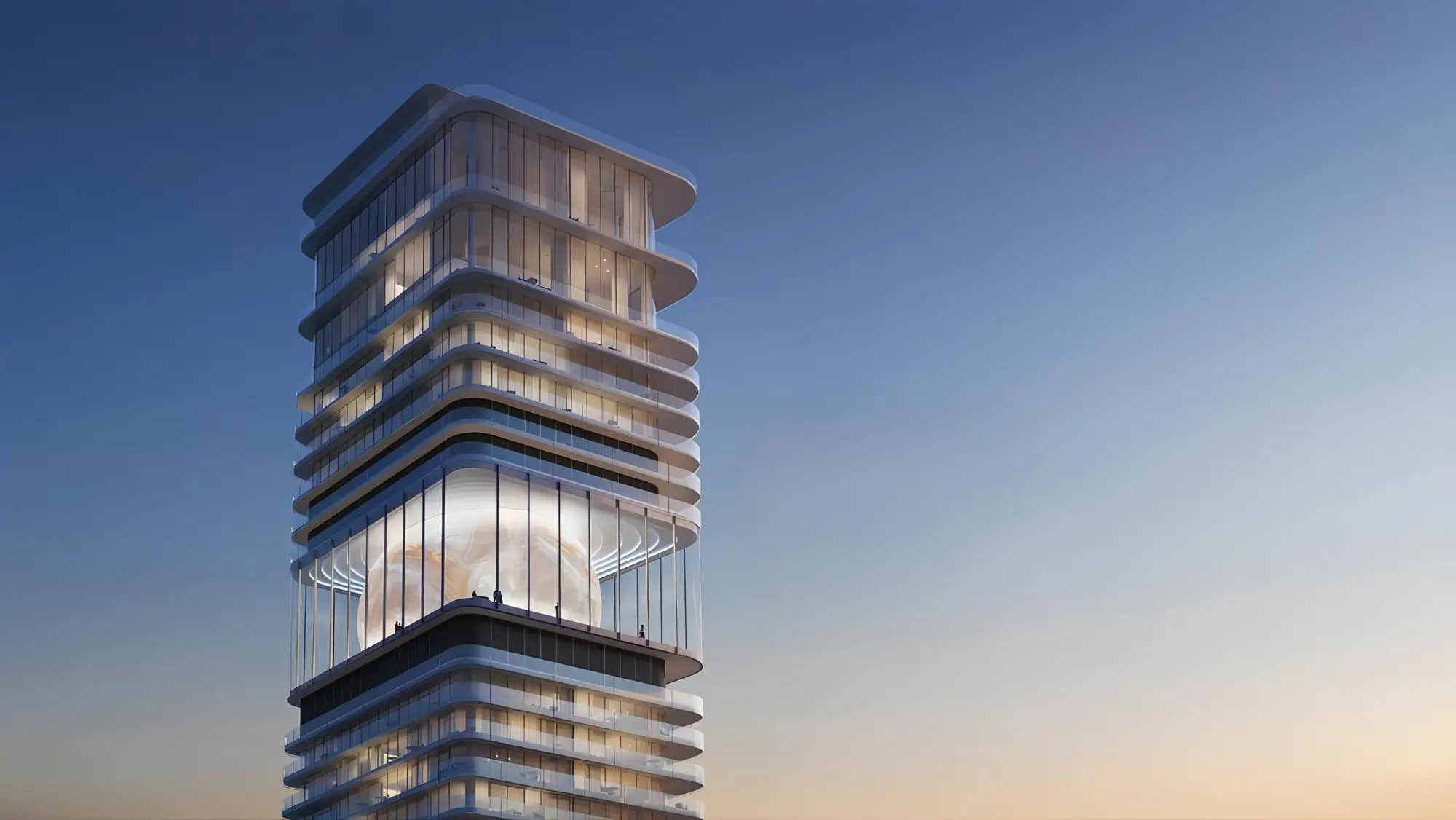 Inaura Hotel & Branded Residences Downtown Dubai - Exterior Facade | Arada Properties