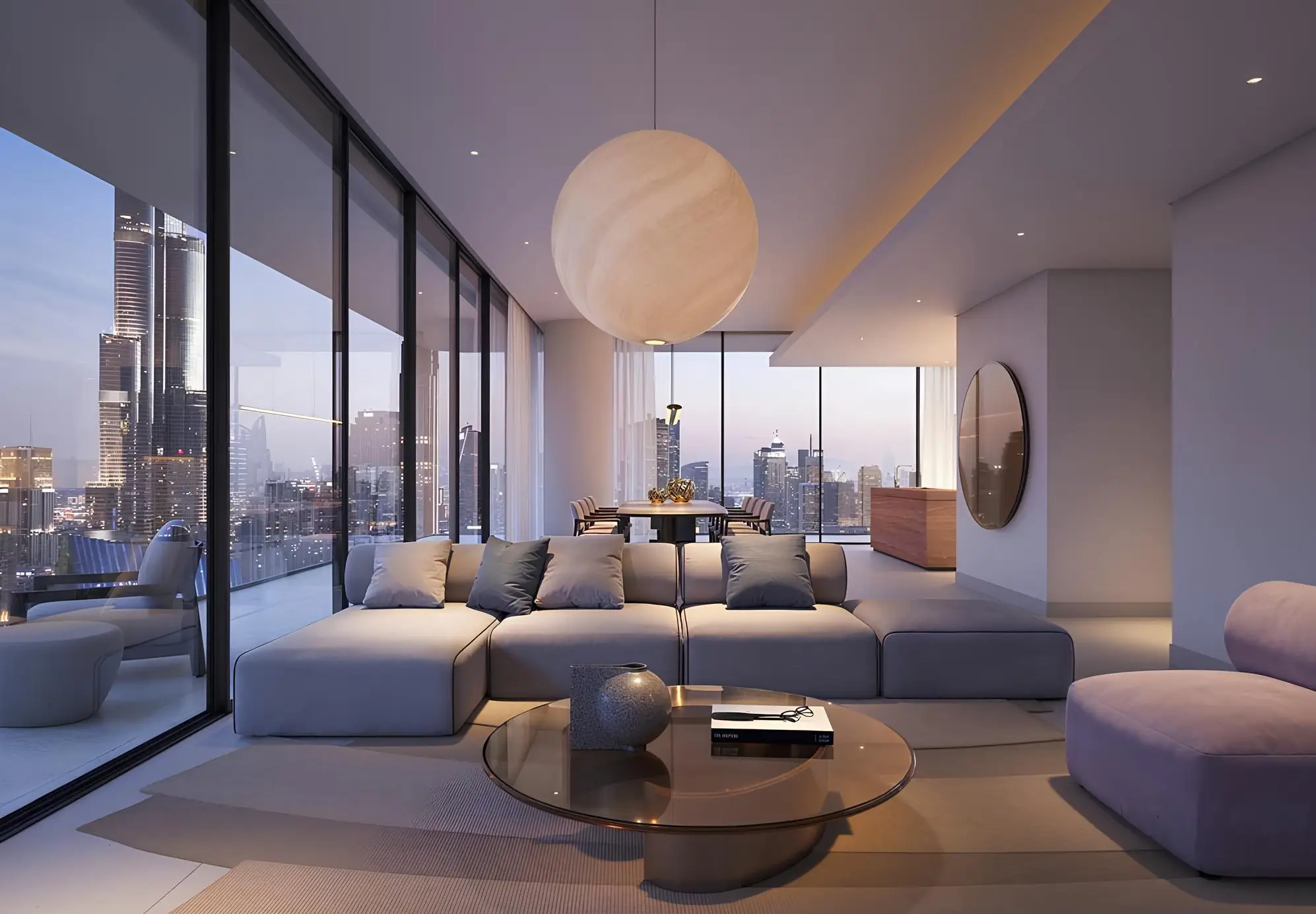 Inaura Hotel & Branded Residences Downtown Dubai - Living Room Interior | Arada Properties