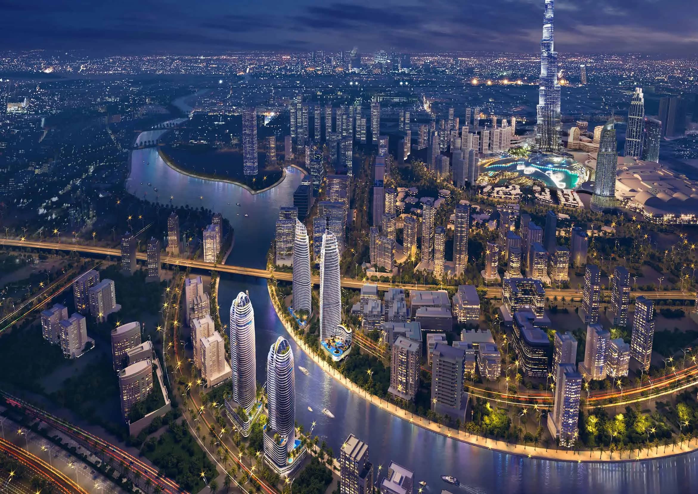 Canal Crown 2 - Altitude de Grisogono - Exterior Facade | DAMAC Properties