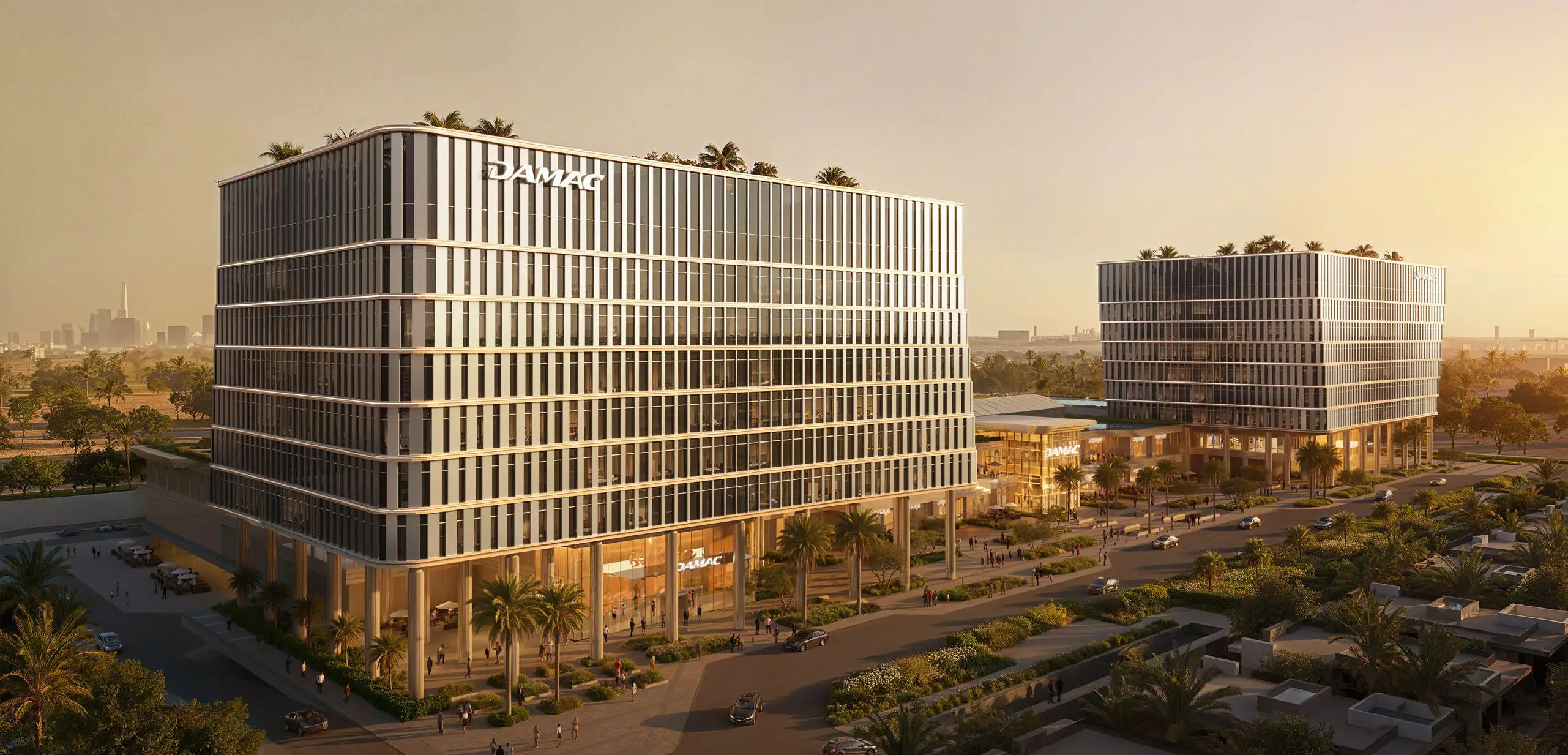 Piazza Roma - Exterior Facade | DAMAC Properties