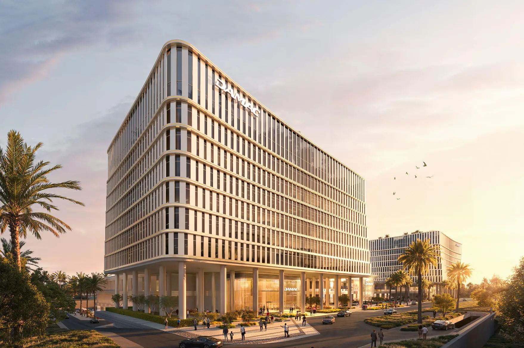 Piazza Roma - Exterior Facade | DAMAC Properties
