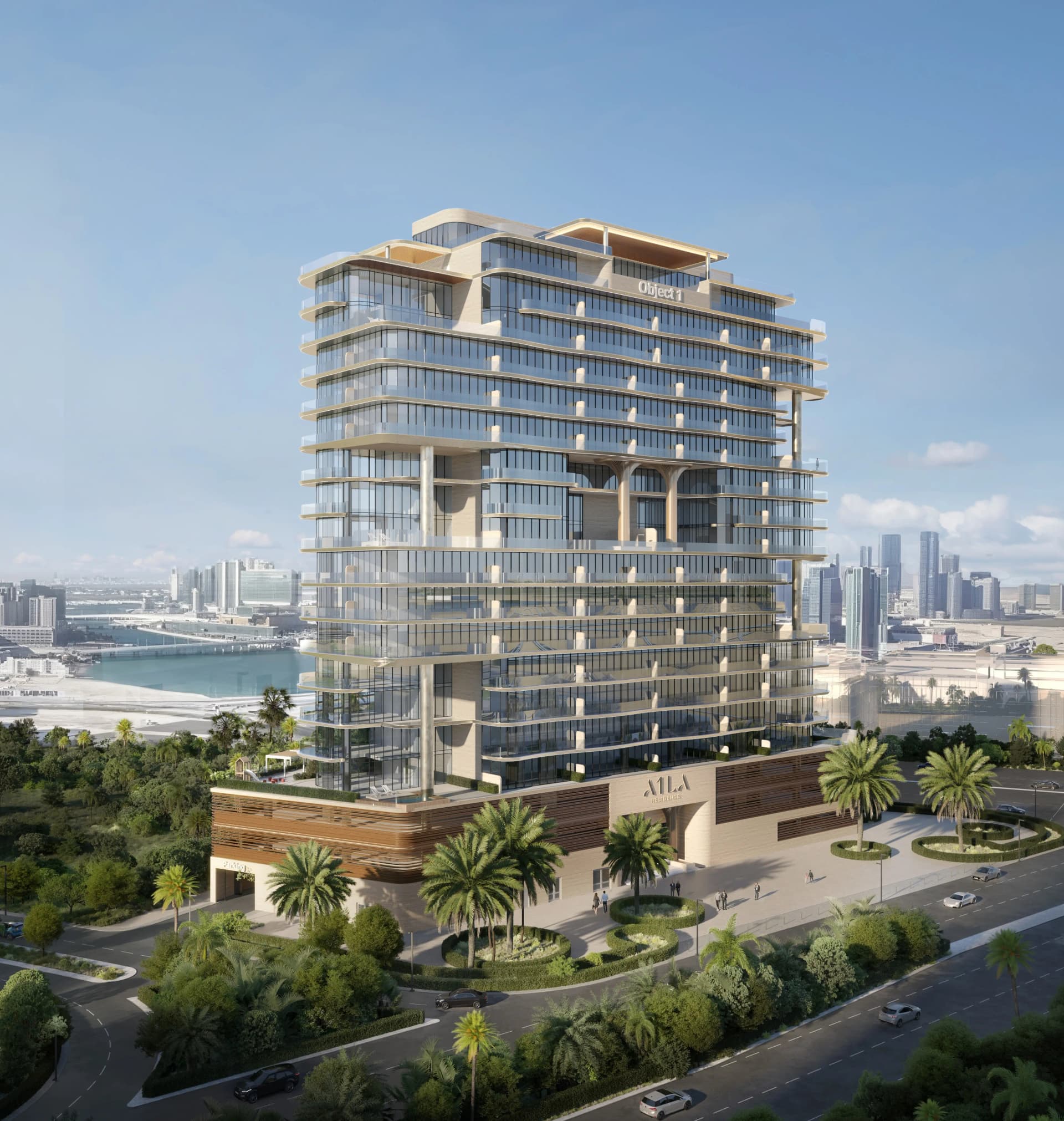 A1LA Residence - Exterior Facade | Object One Real Estate Development