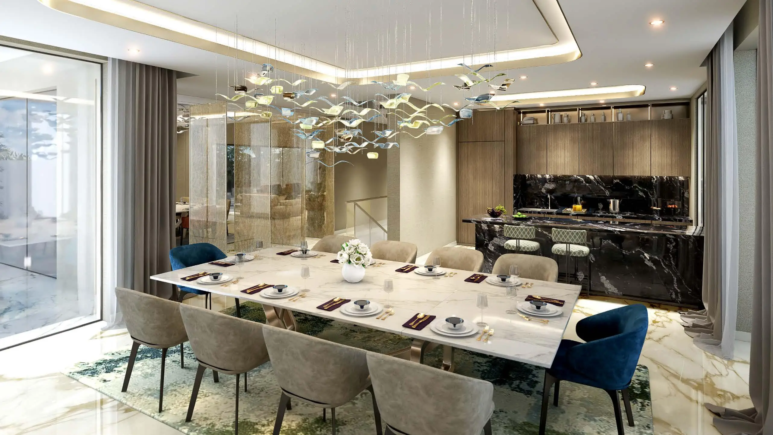 Damac Islands - Seychelles 2 - Kitchen Interior | DAMAC Properties