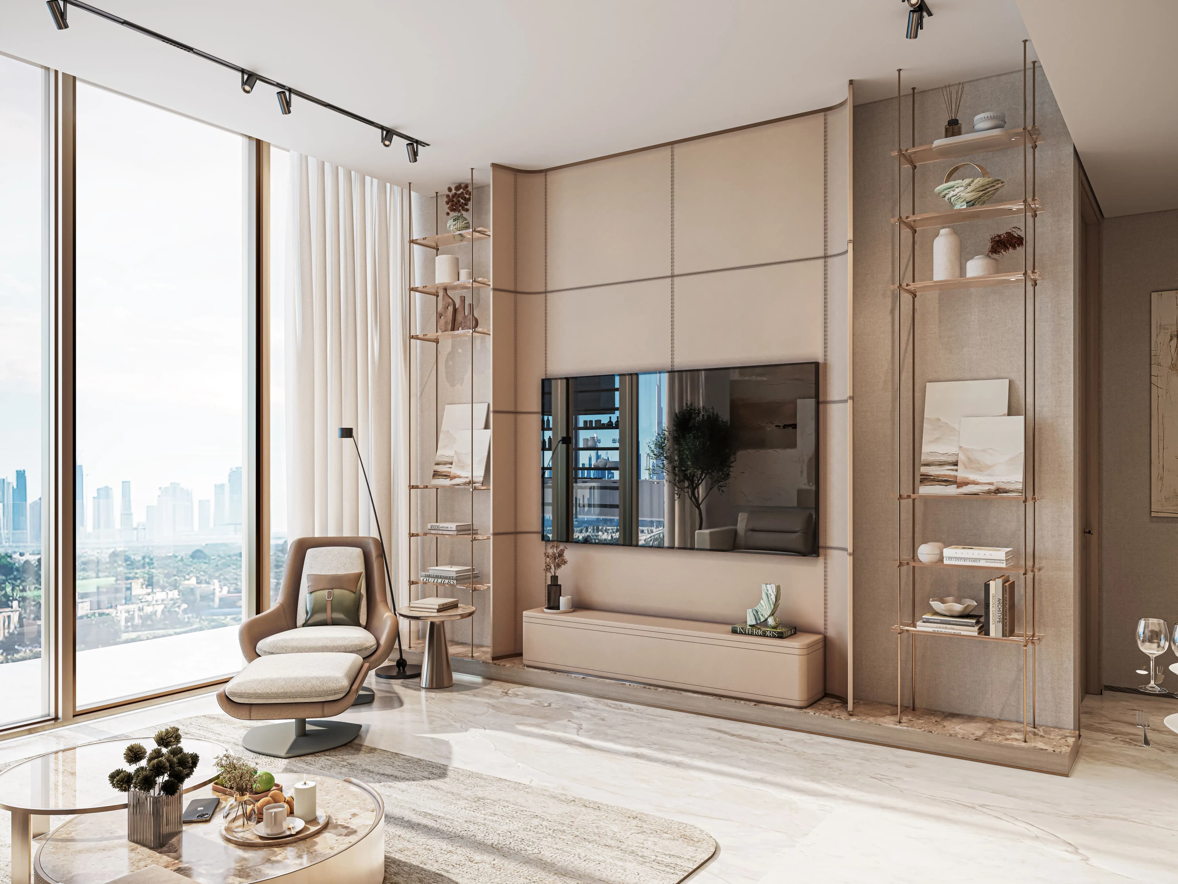Sea Cliff - Living Room Interior | Imtiaz Developments
