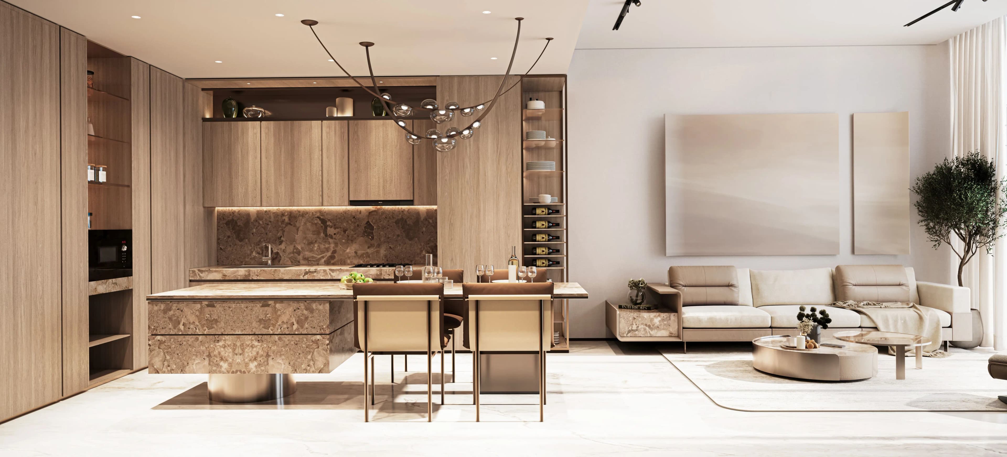 Sea Cliff - Kitchen Interior | Imtiaz Developments