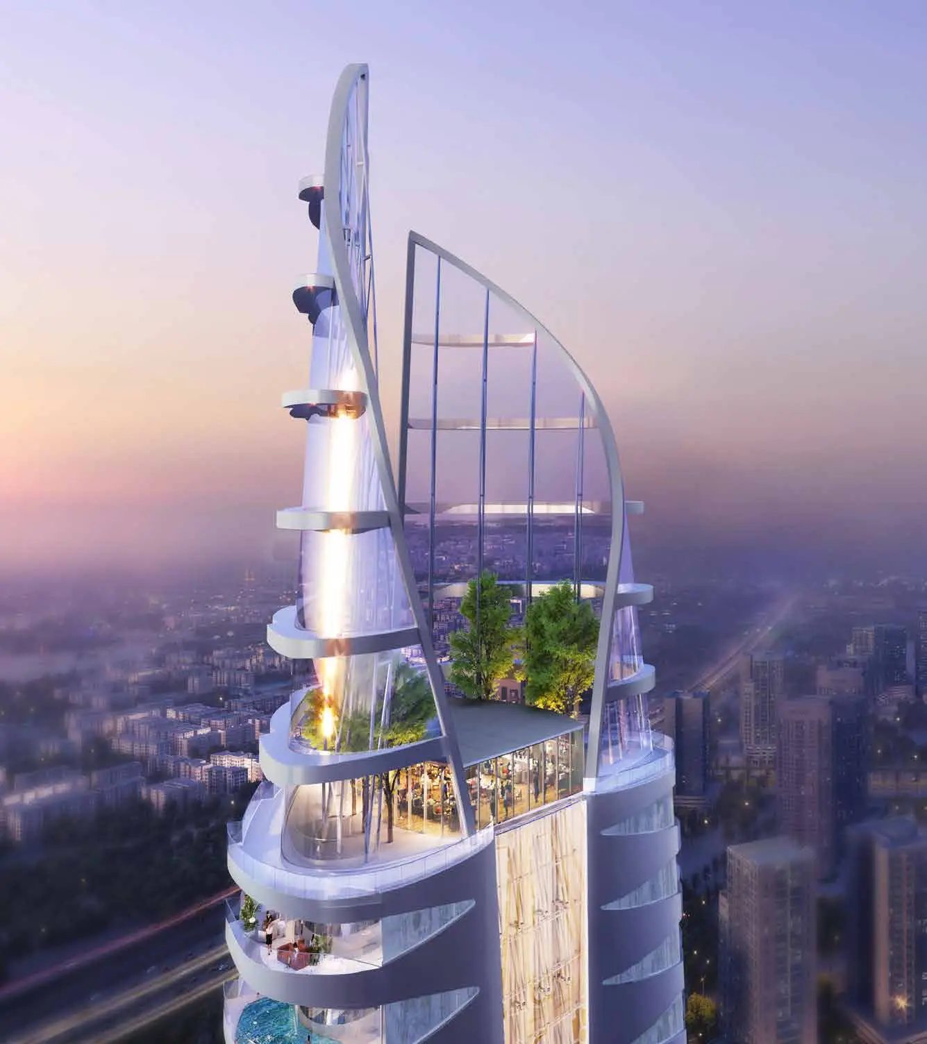 Canal Heights 2 - Exterior Facade | DAMAC Properties