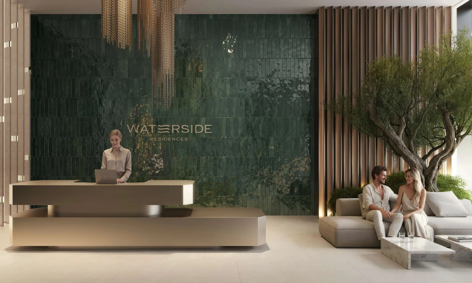 WATERS1DE Residences - Lobby Interior | Object One Real Estate Development