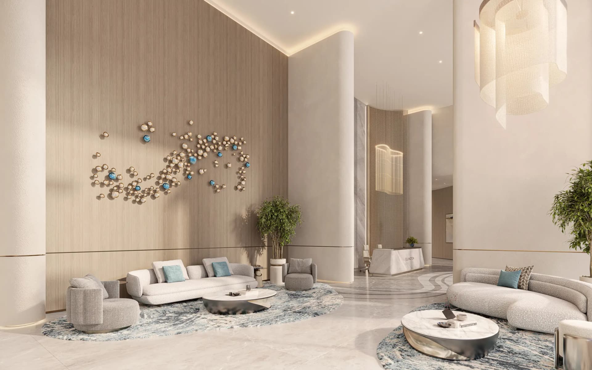 Meriva Sunset - Lobby Interior | Ellington Properties