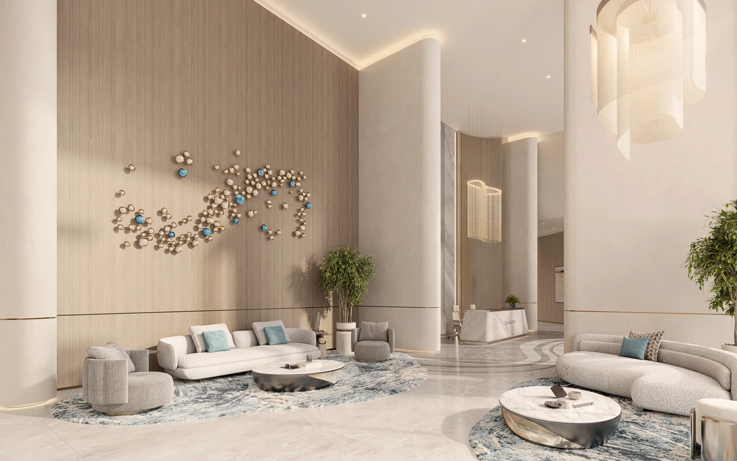 Meriva Sunset - Lobby Interior | Ellington Properties