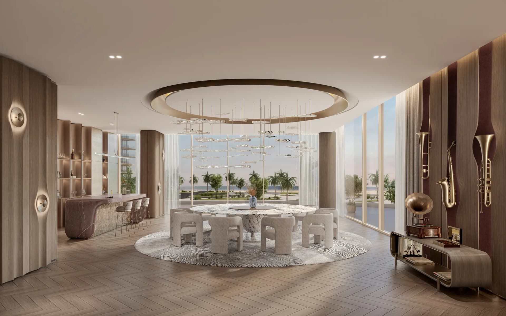Meriva Gardens - Living Room Interior | Ellington Properties