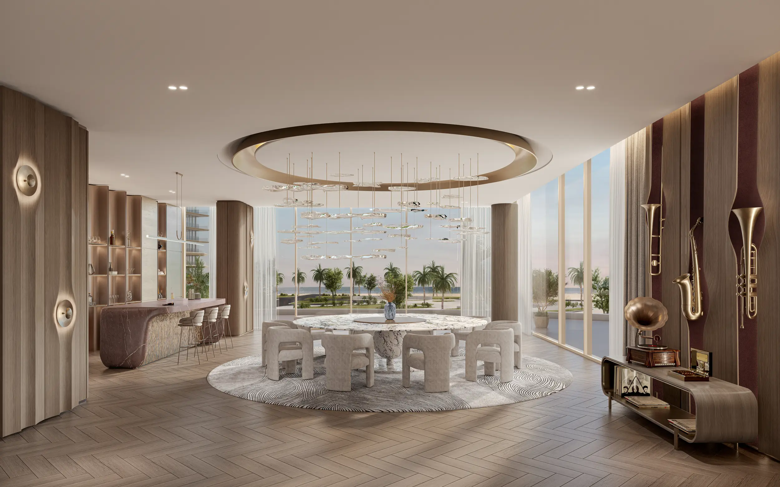Meriva Signature - Living Room Interior | Ellington Properties