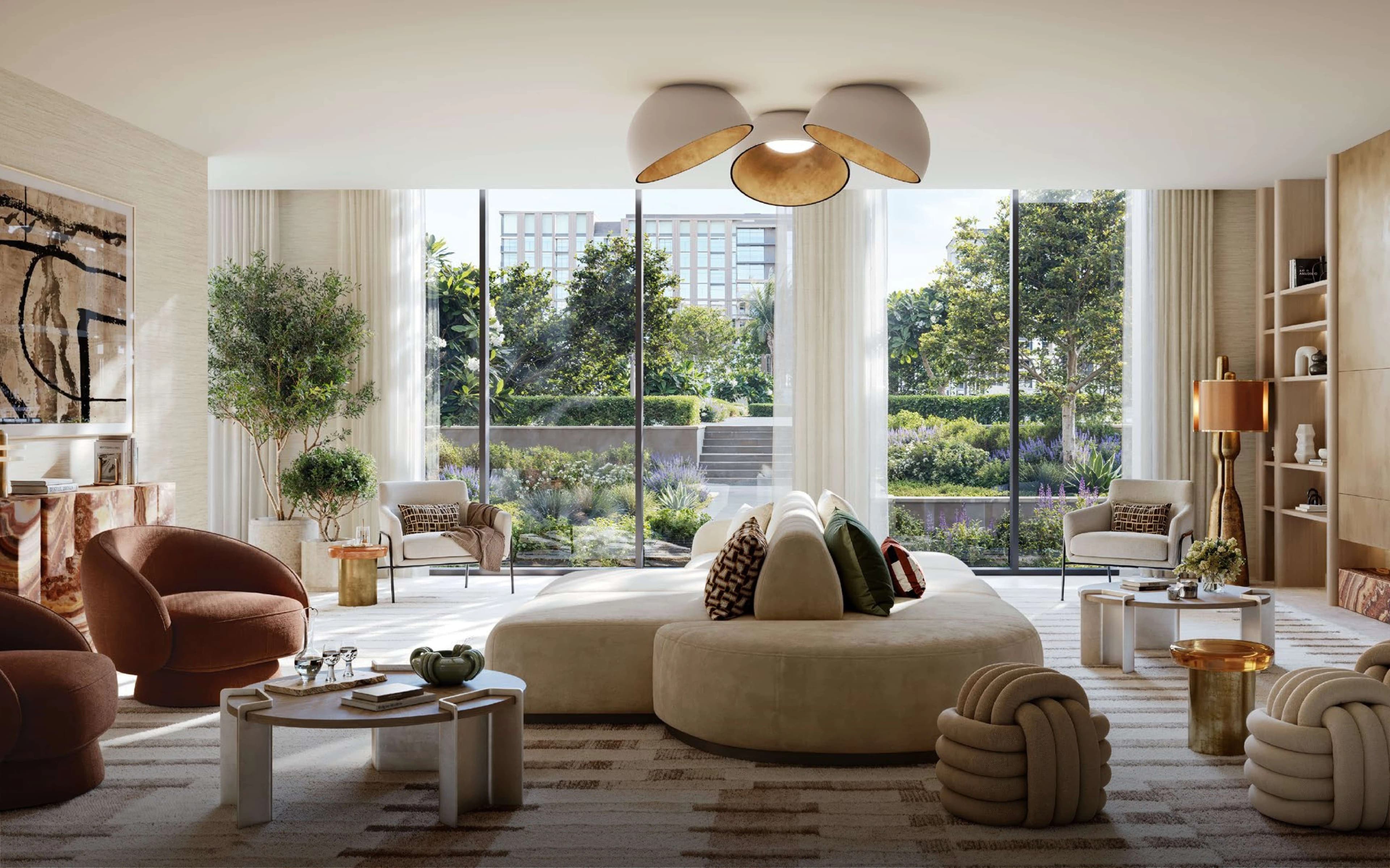 Terra Woods - Living Room Interior | Emaar Properties