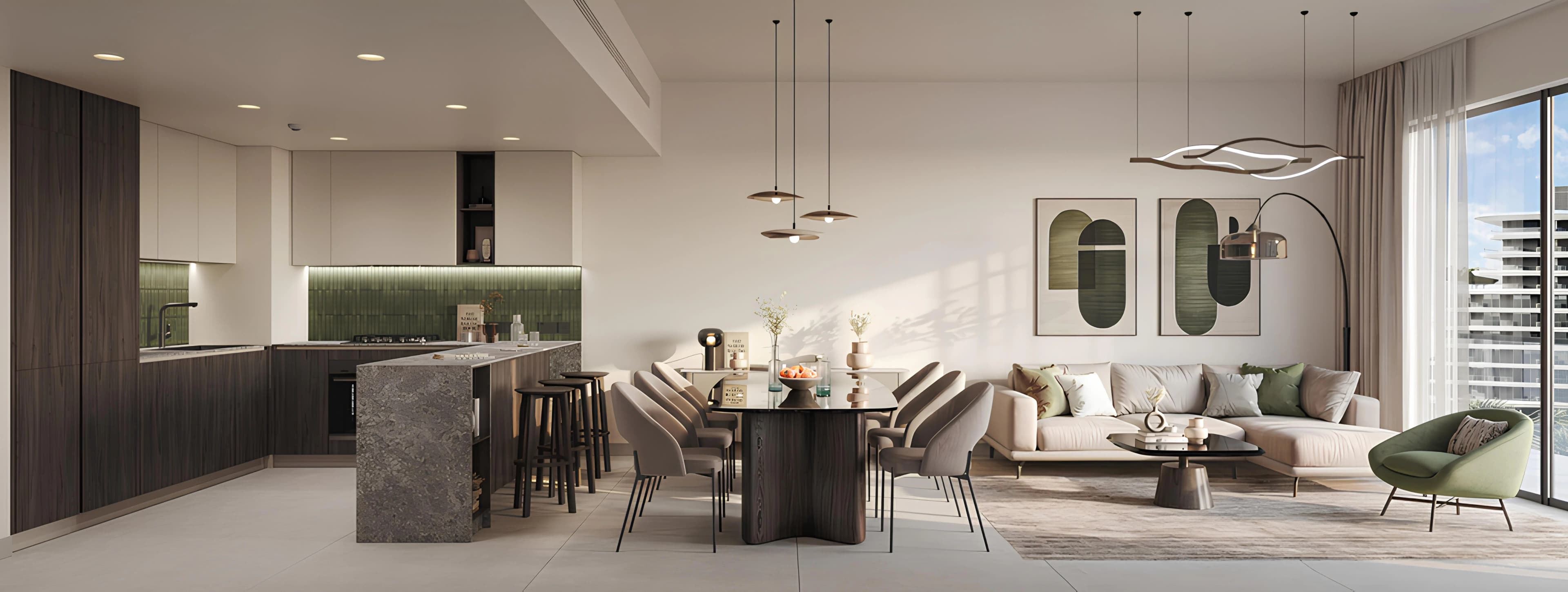 The Wilds Residences - Kitchen Interior | Aldar Properties