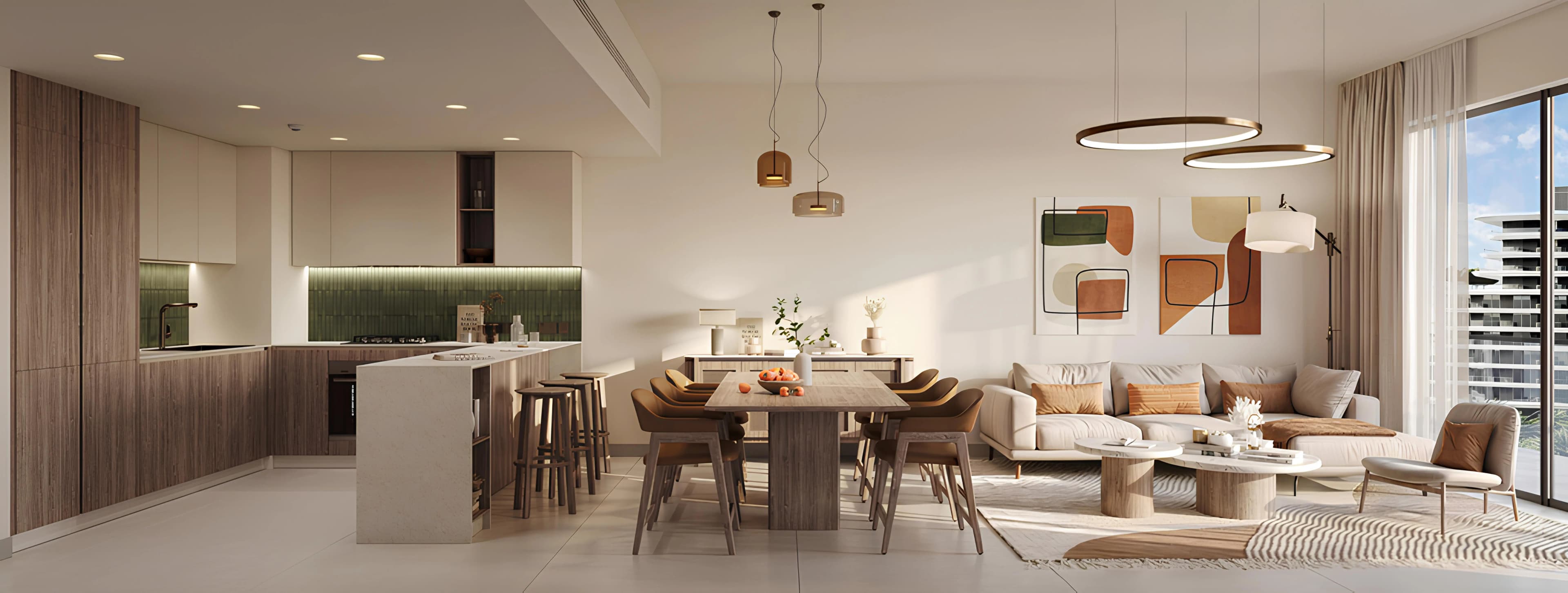 The Wilds Residences - Kitchen Interior | Aldar Properties