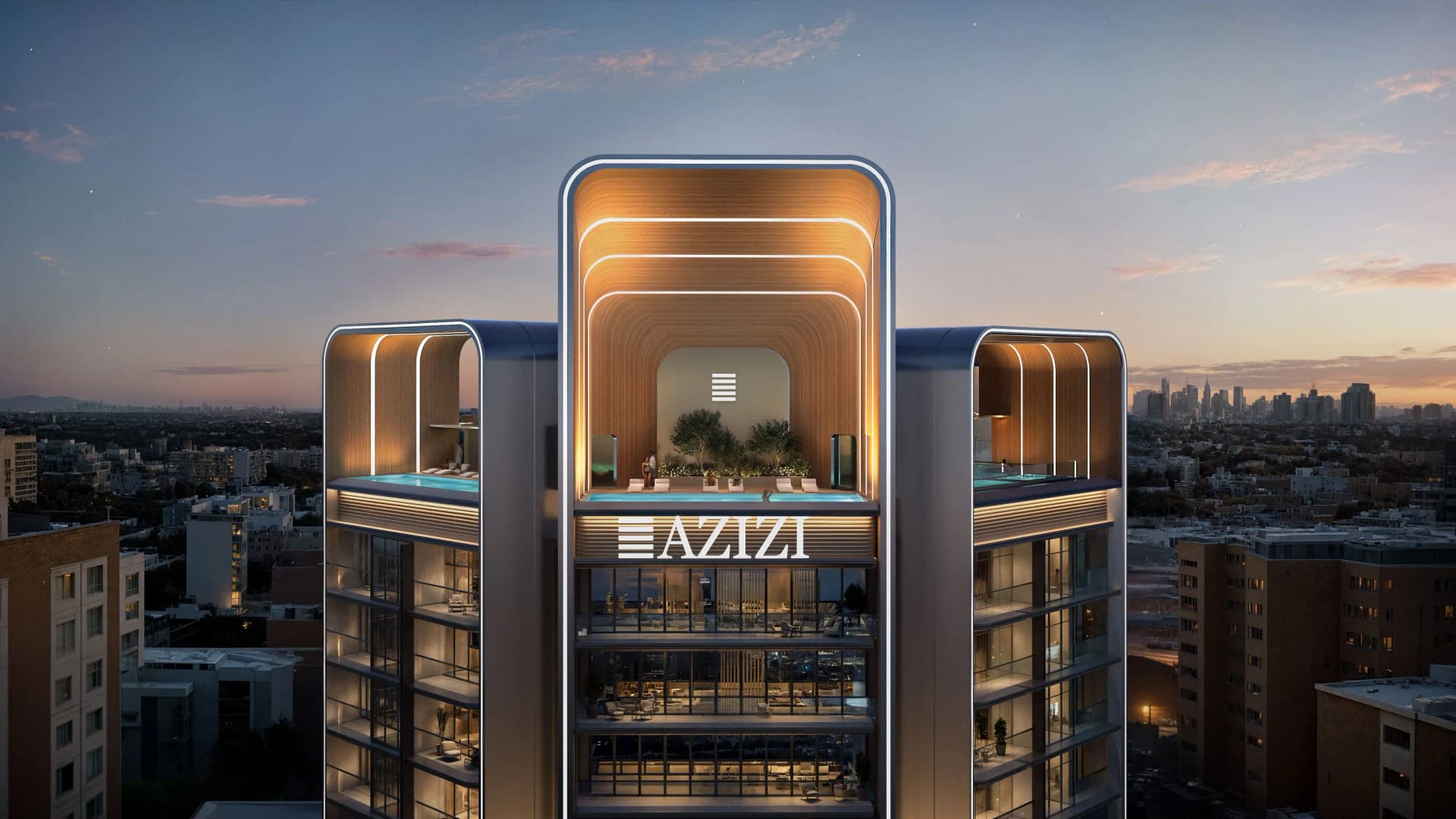 Creek Views 4 - Exterior Facade | Azizi Developments