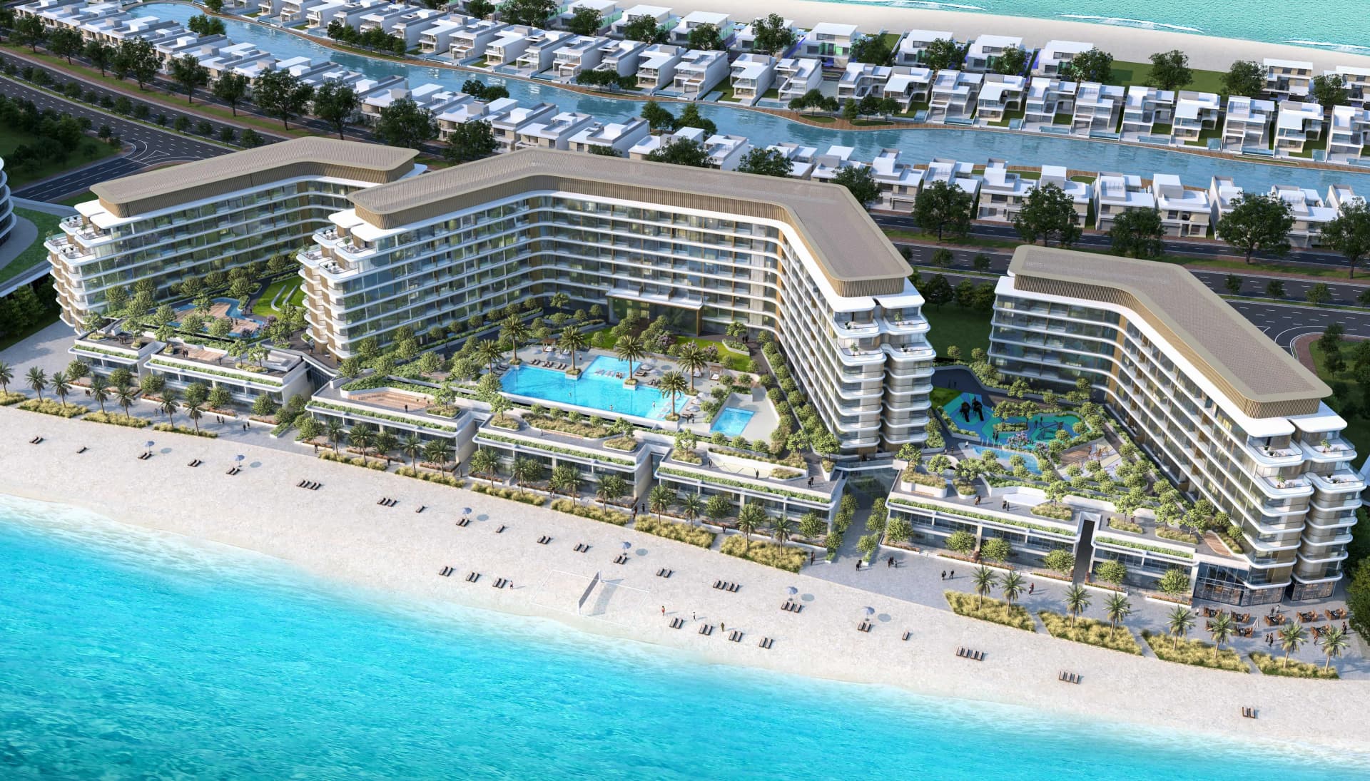 Tranquil Beach Residences - Exterior Facade | Sobha Realty