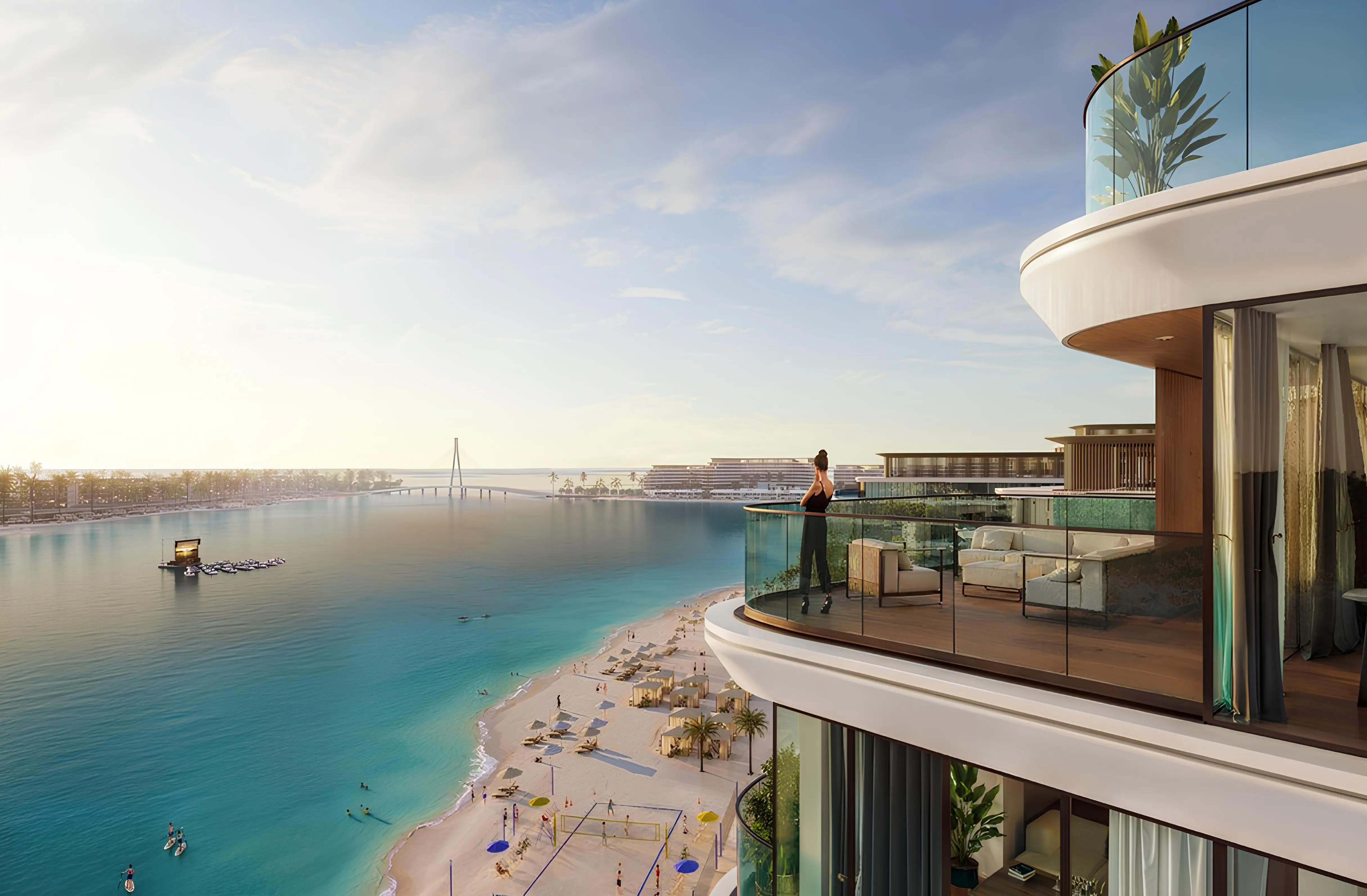 Tranquil Beach Residences - Balcony View | Sobha Realty