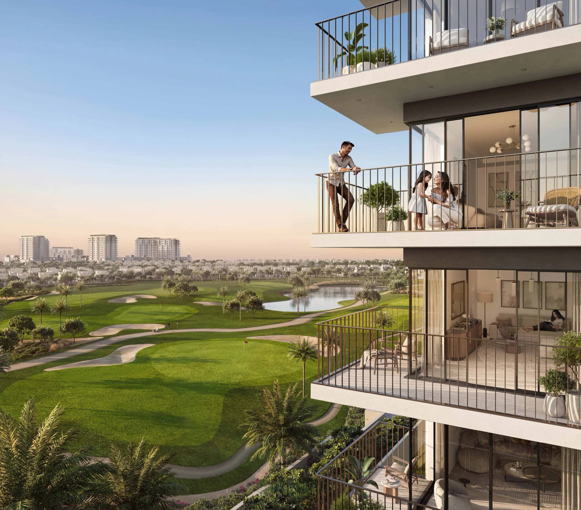 Golf Vale - Balcony View | Emaar Properties