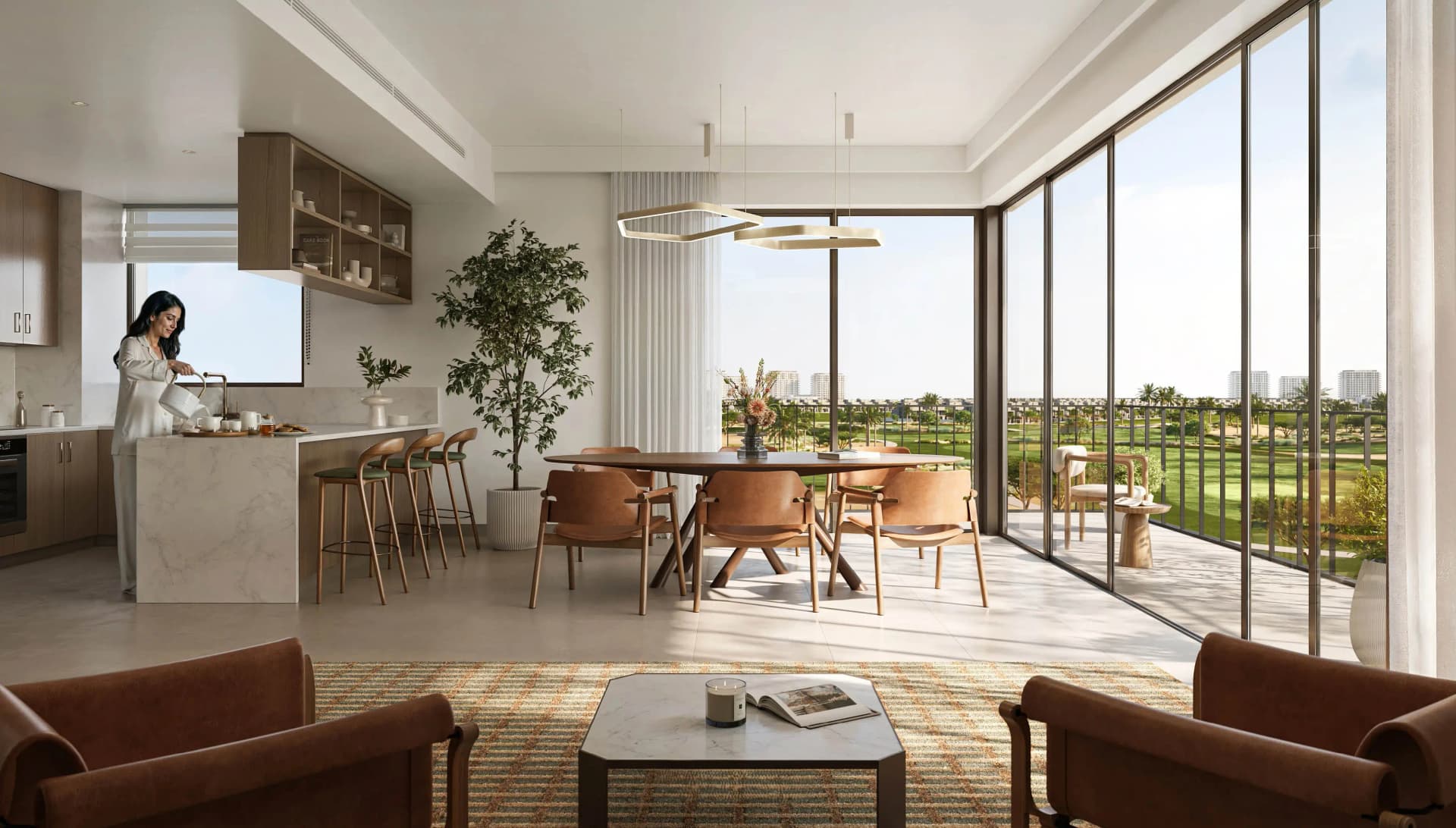 Golf Vale - Kitchen Interior | Emaar Properties