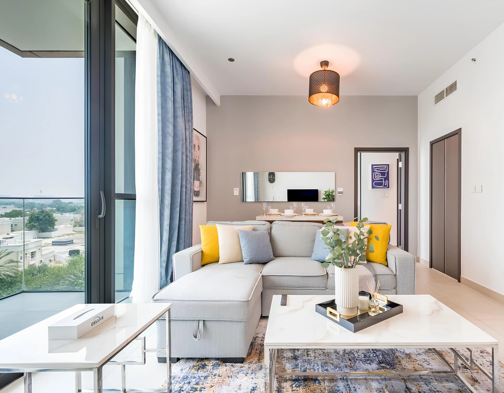 Downtown Views - Living Room Interior | Emaar Properties