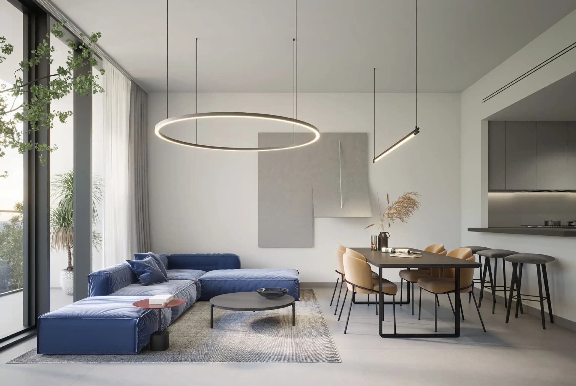 The Gate 6 - Living Room Interior | Arada Properties