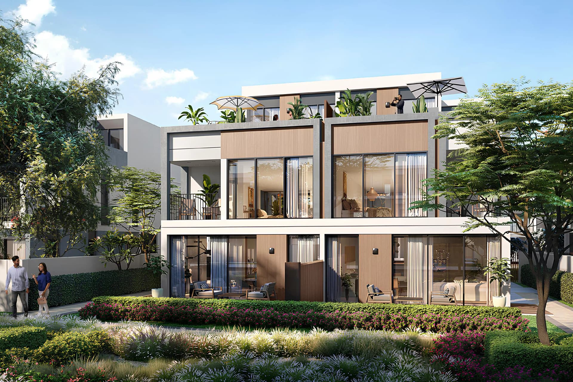 Aura Gardens - Exterior Facade | Majid Al Futtaim