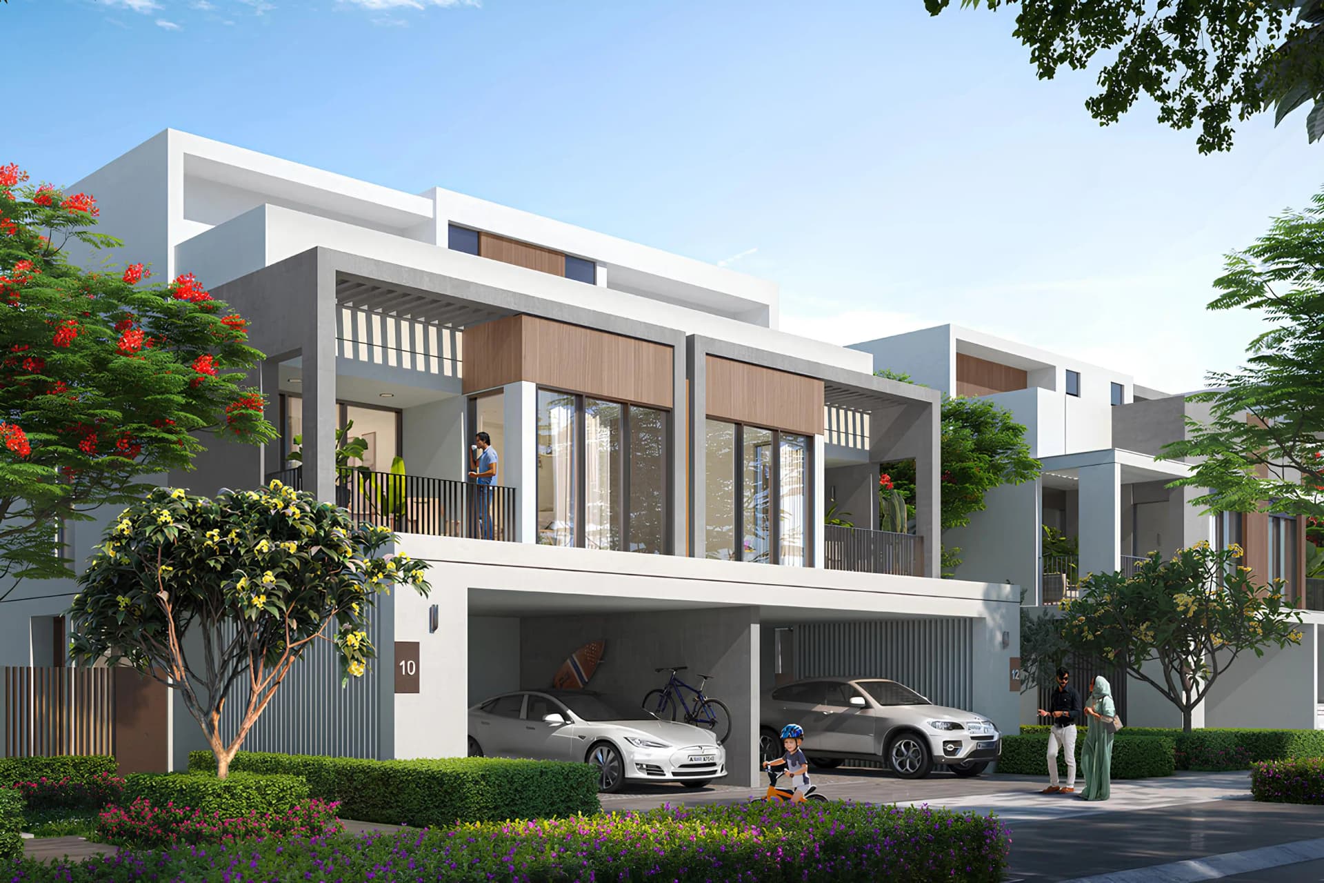 Aura Gardens - Exterior Facade | Majid Al Futtaim