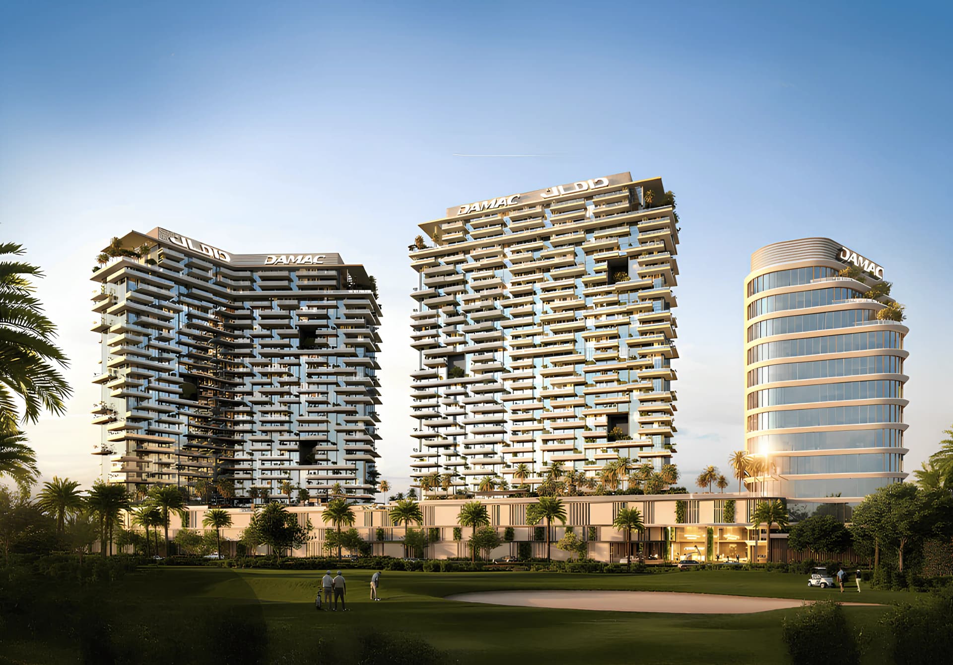 Damac District Tower B - Exterior Facade | DAMAC Properties