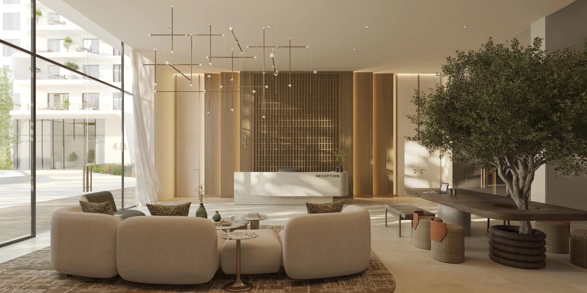 Yas Park Place - Lobby Interior | Aldar Properties