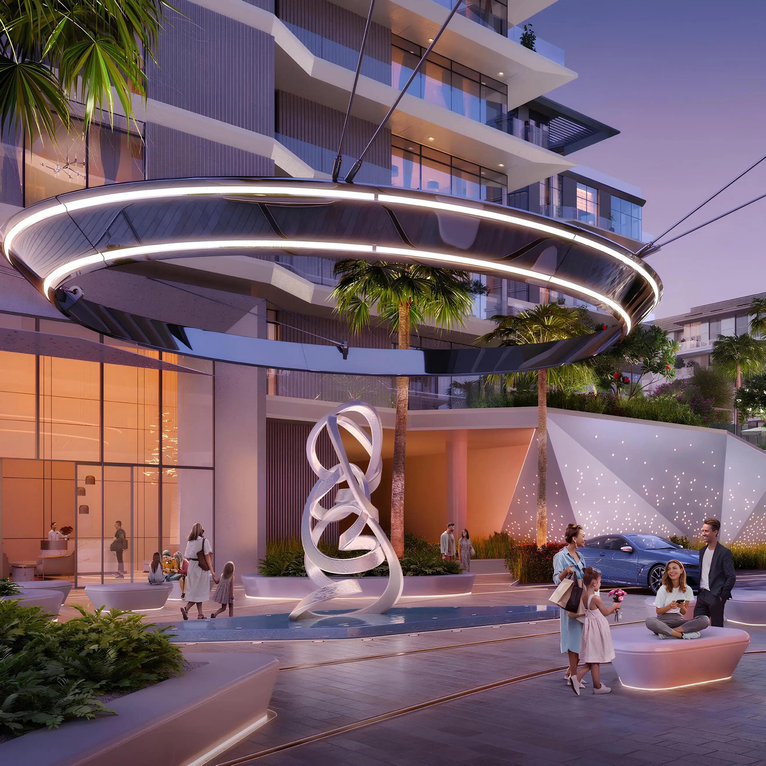 City Walk Northline - Lobby Interior | Meraas Developer